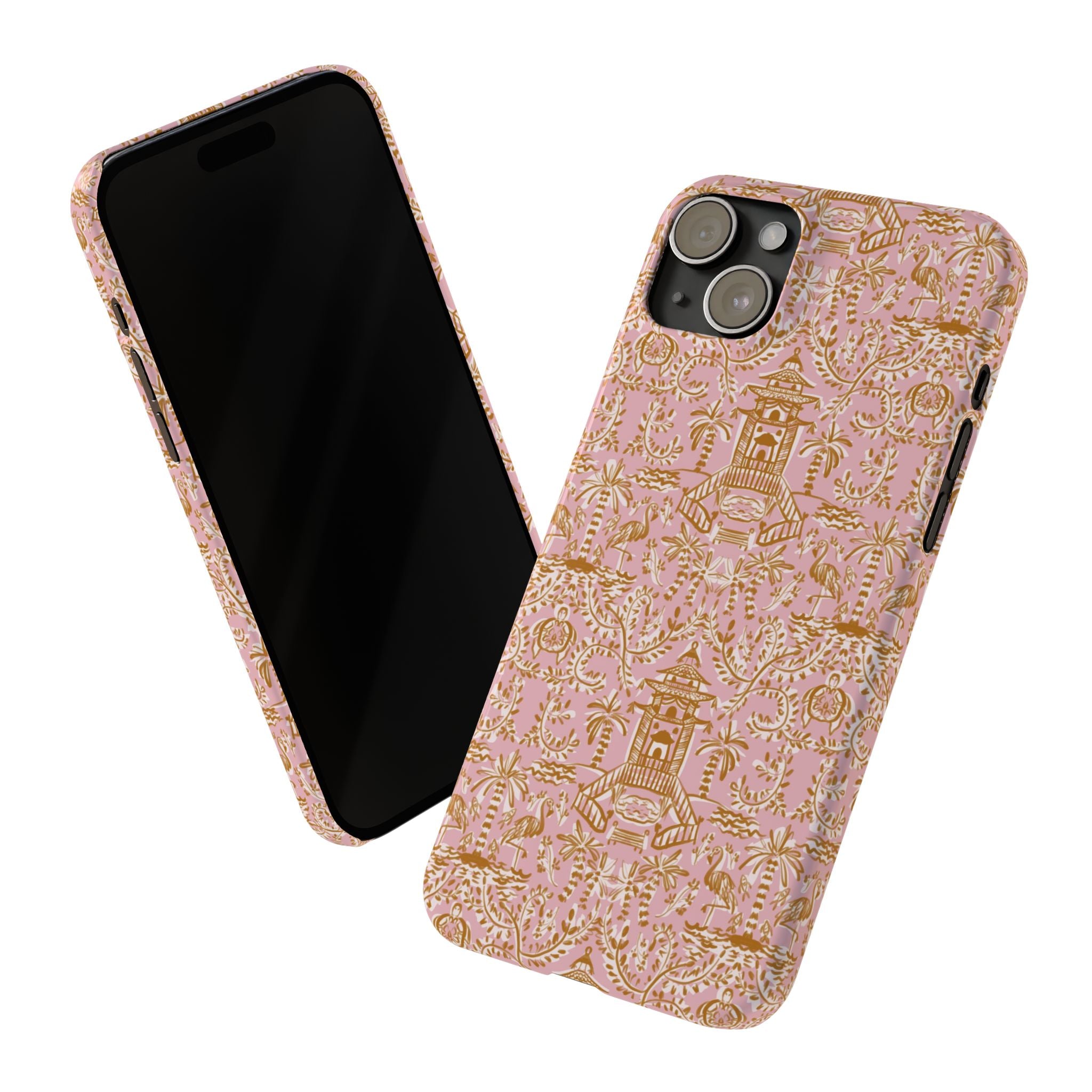 Soirée Pink Slim Phone Case