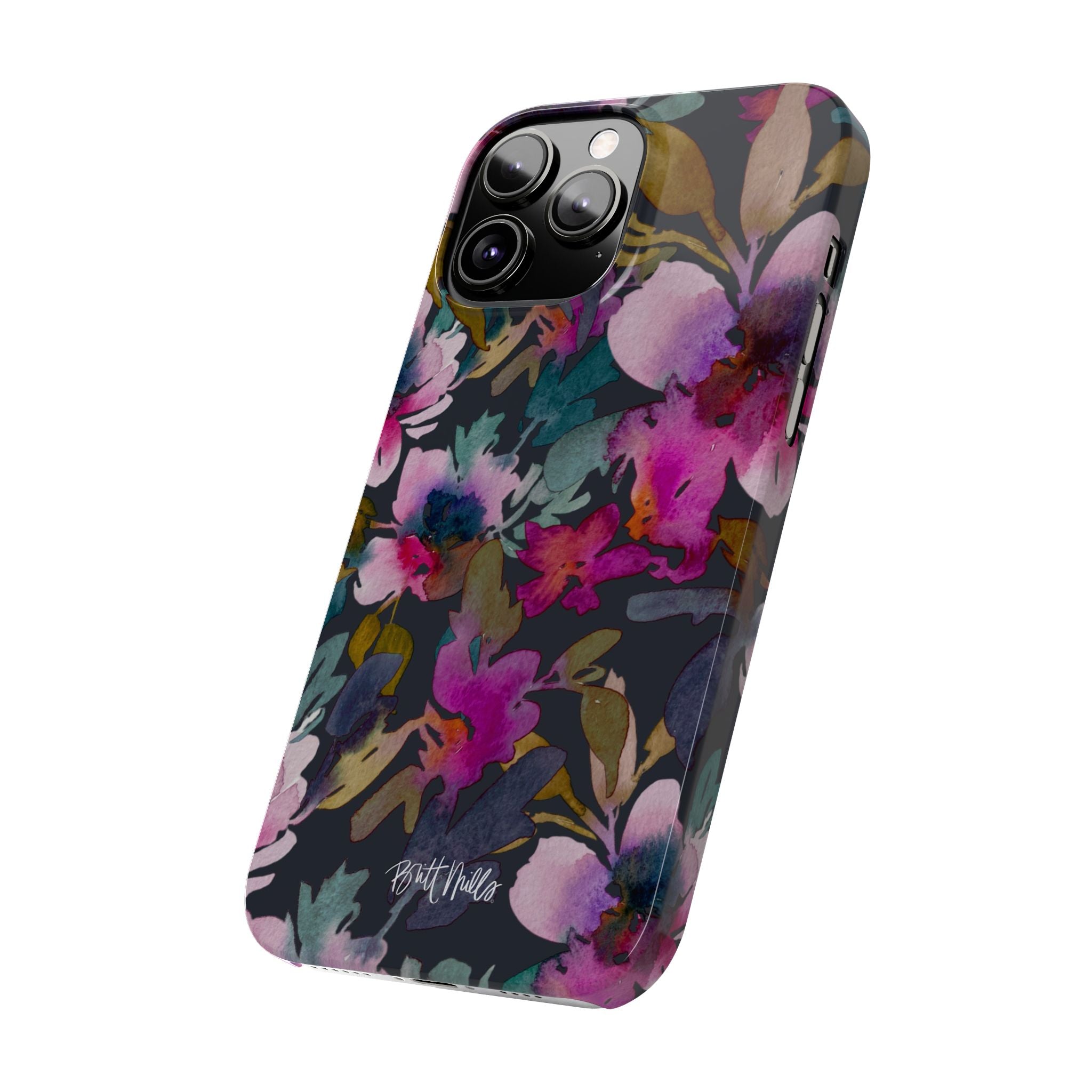 Flourish Slim Phone Case