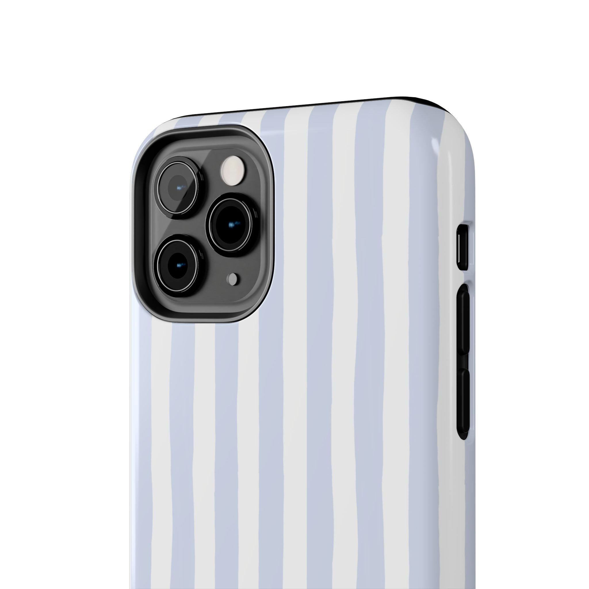 Seaside Stripes Monogrammed Tough Phone Case