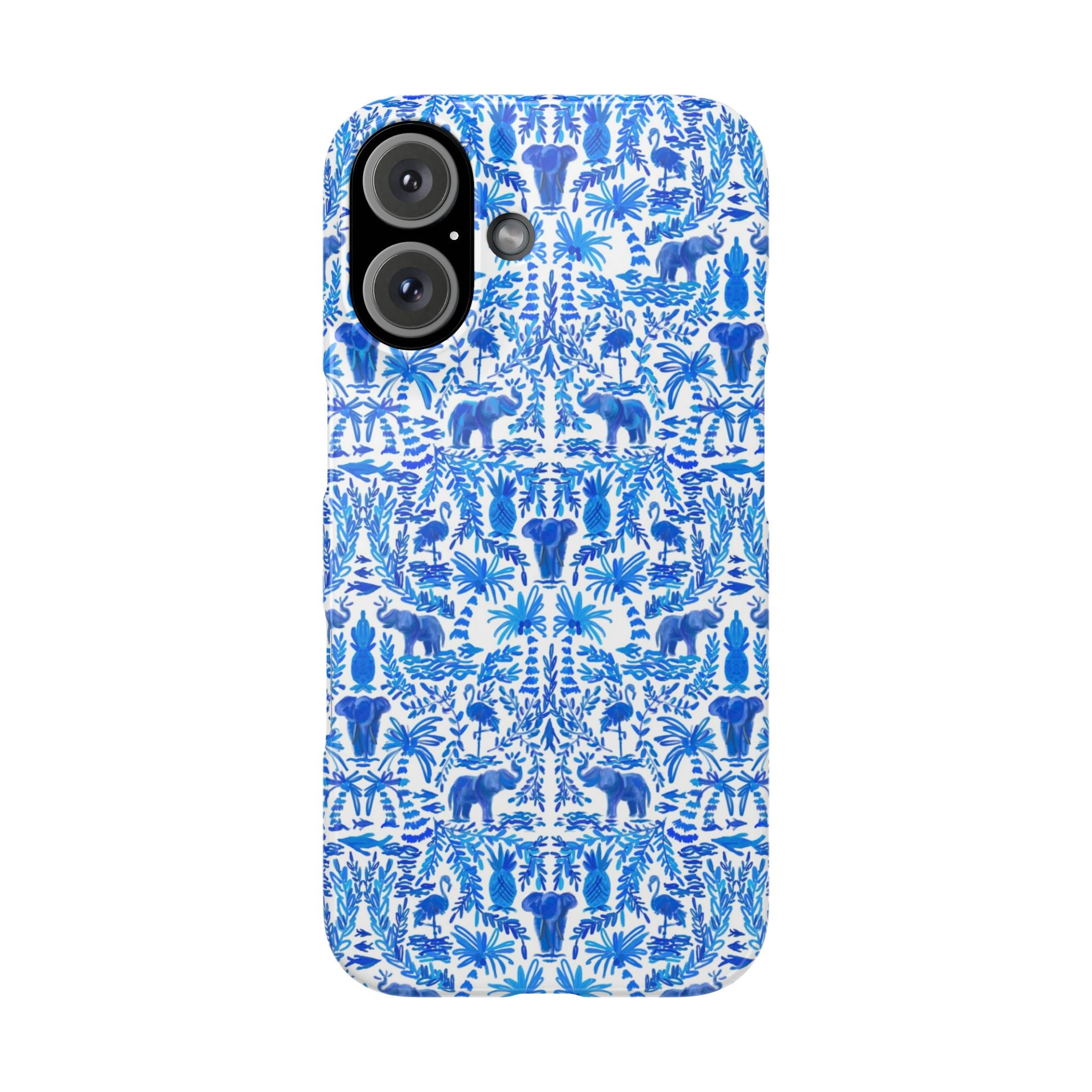 Elephant Fun Slim Phone Case