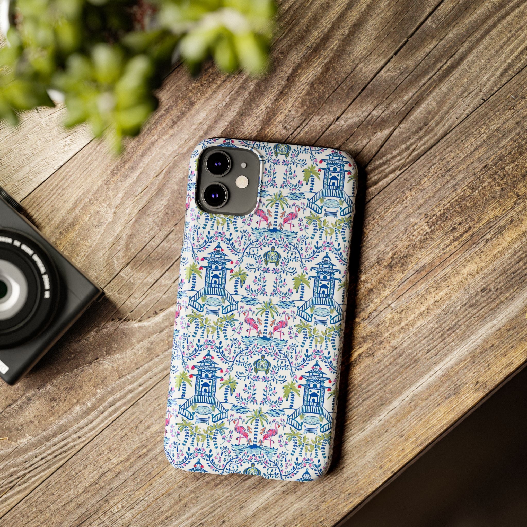 Colorful Chinoiserie Slim Phone Case