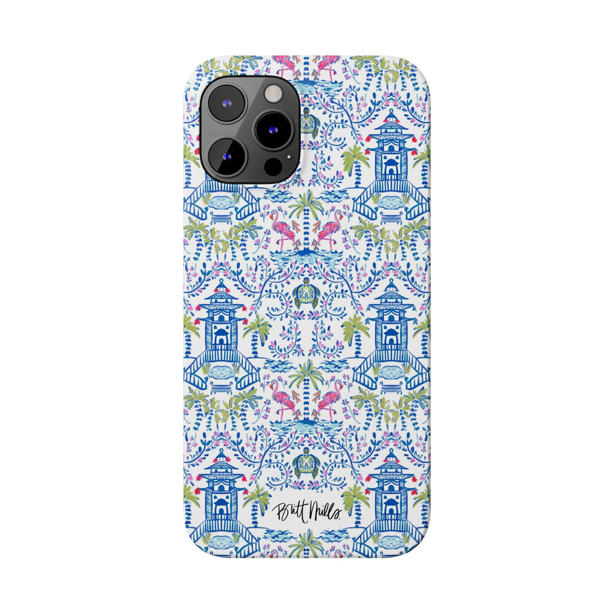 Colorful Chinoiserie Slim Phone Case