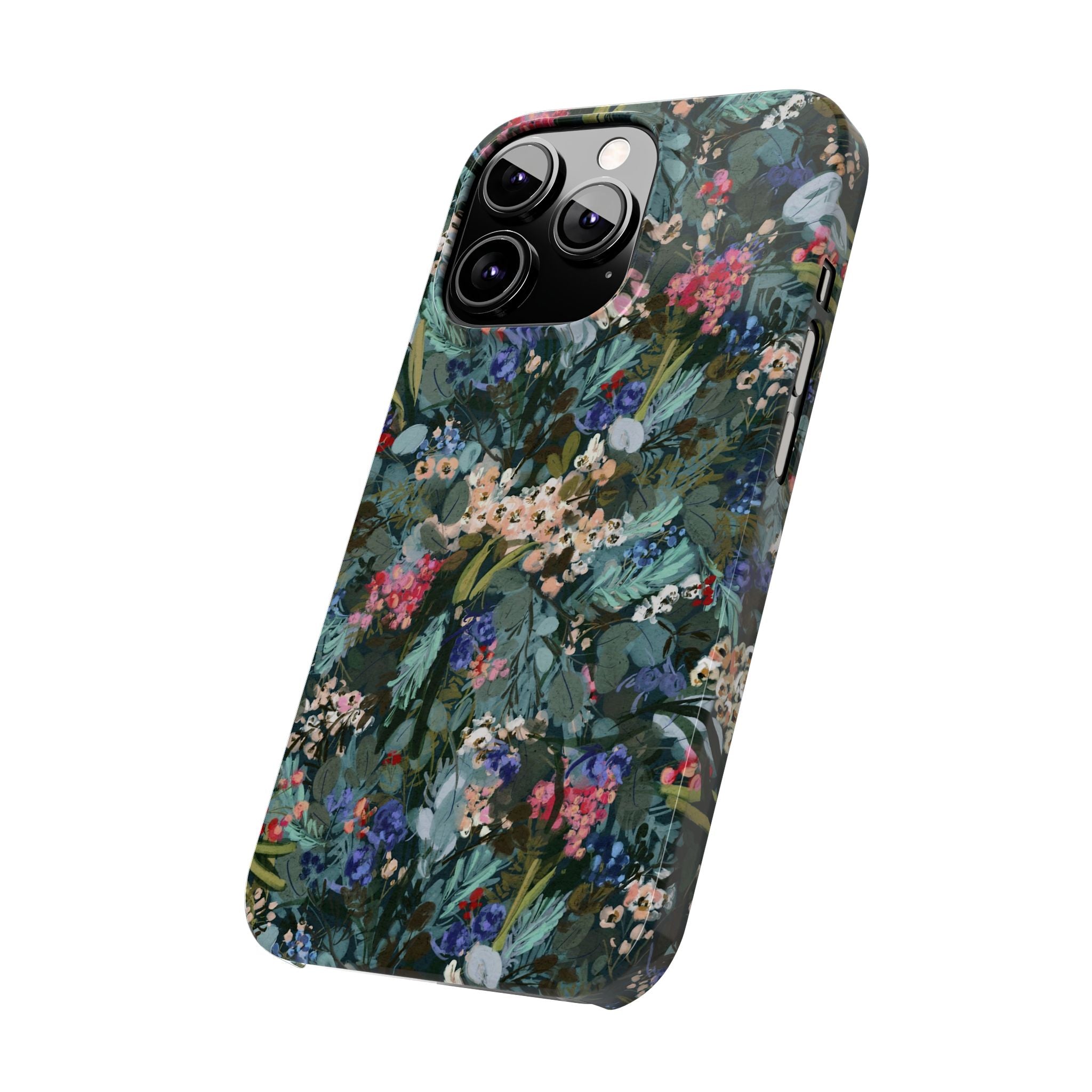 Winter Berry Slim Phone Case