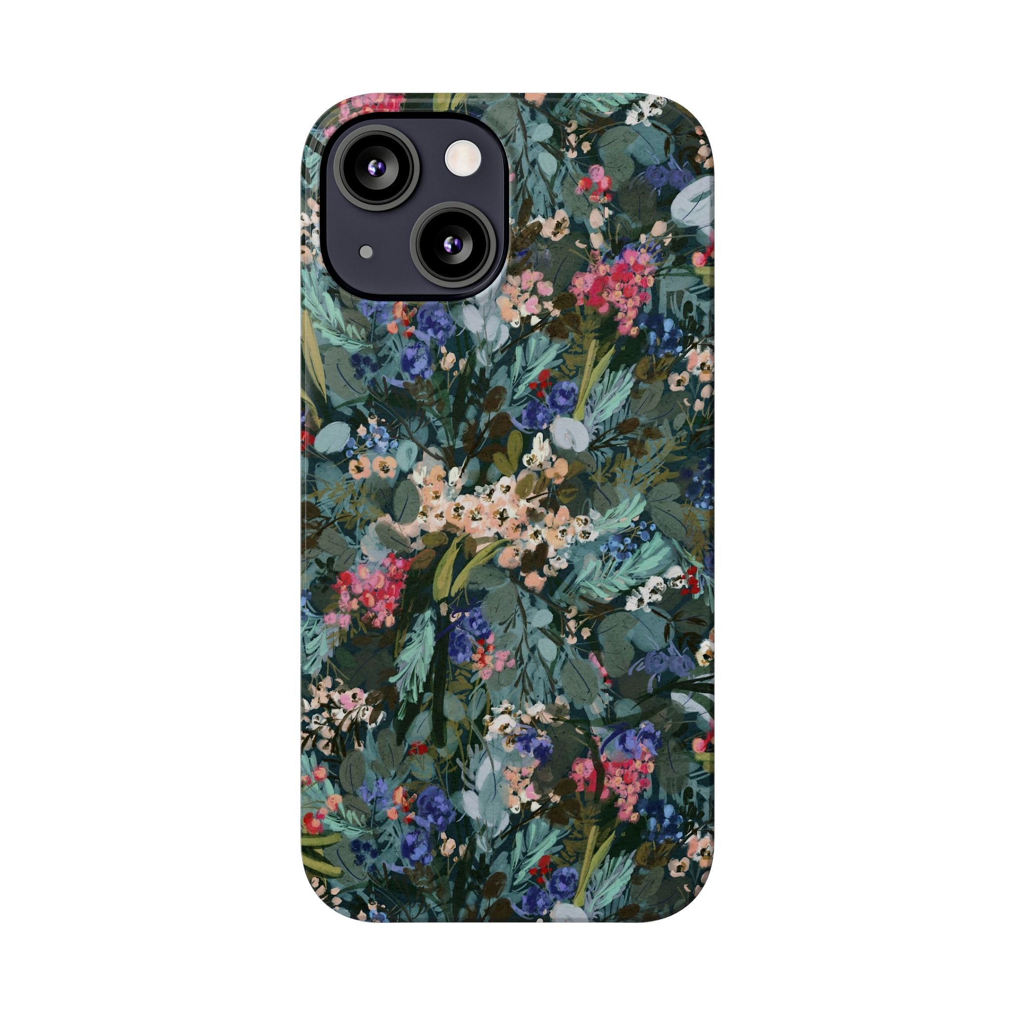 Winter Berry Slim Phone Case