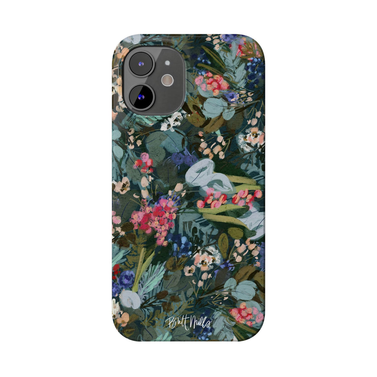 Winter Berry Slim Phone Case