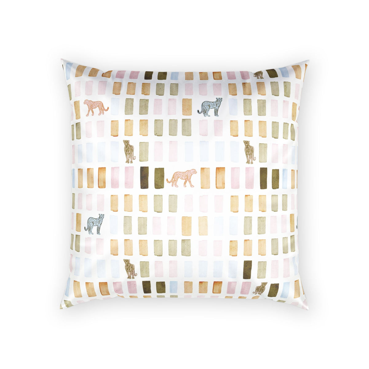House Print Velvet Pillow