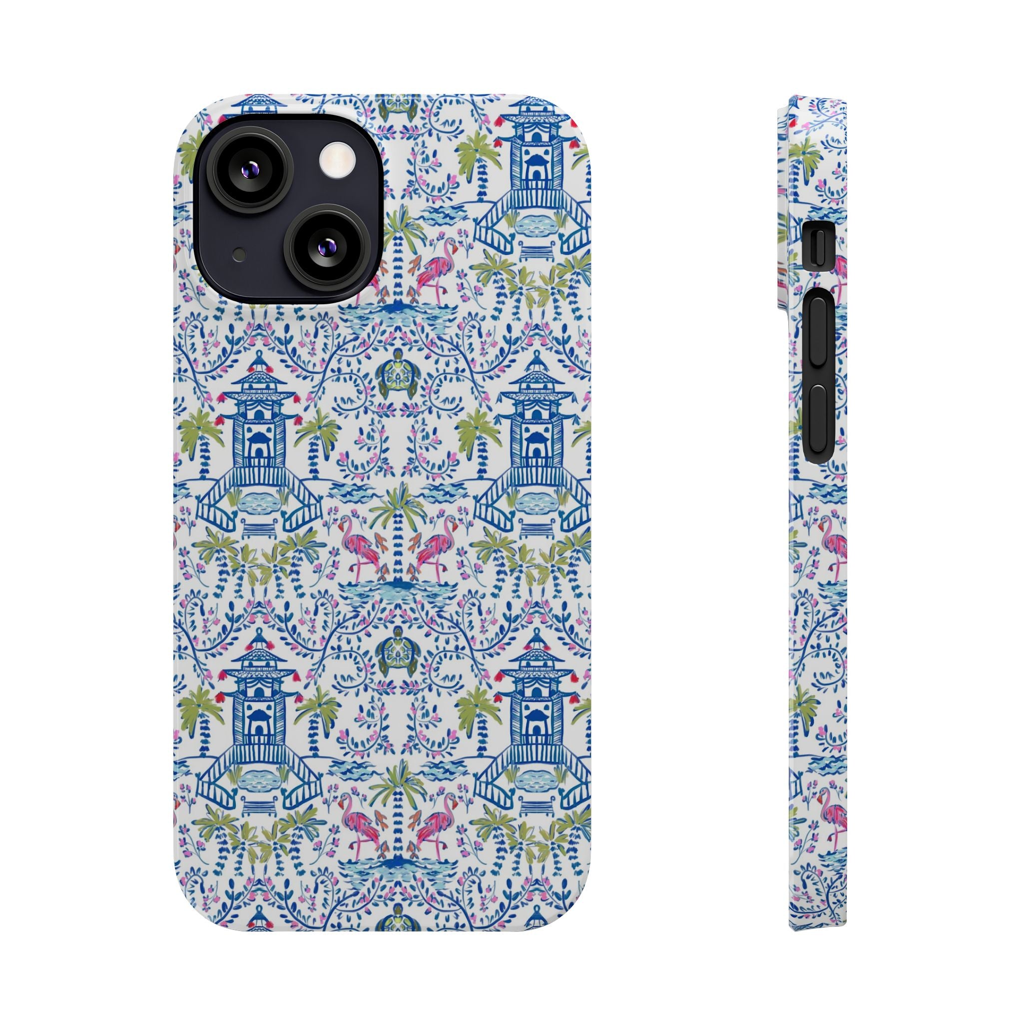 Colorful Chinoiserie Slim Phone Case