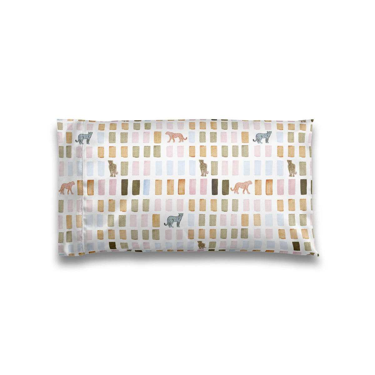 House Print Satin Pillowcase