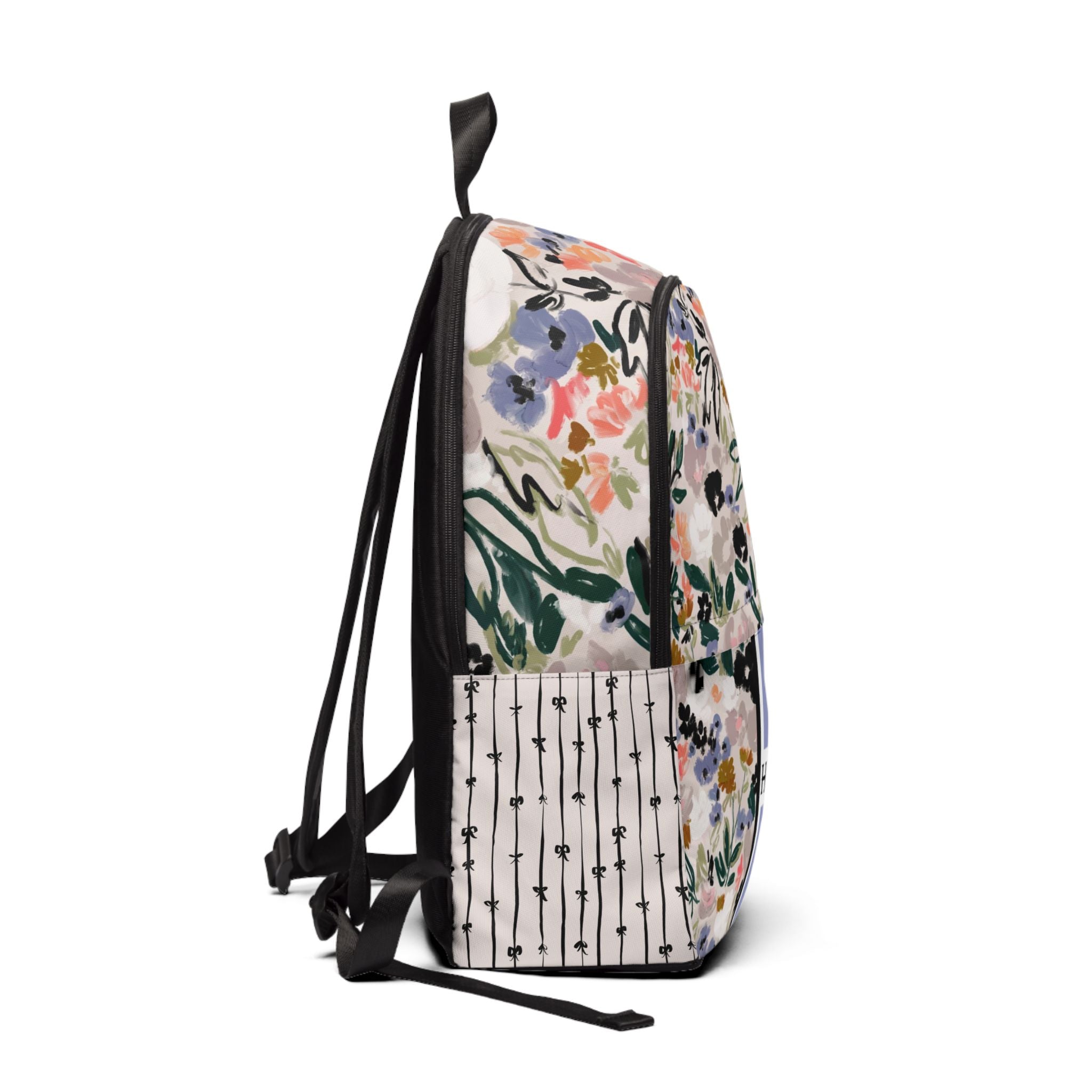 Quinn Monogrammed Kid's Backpack