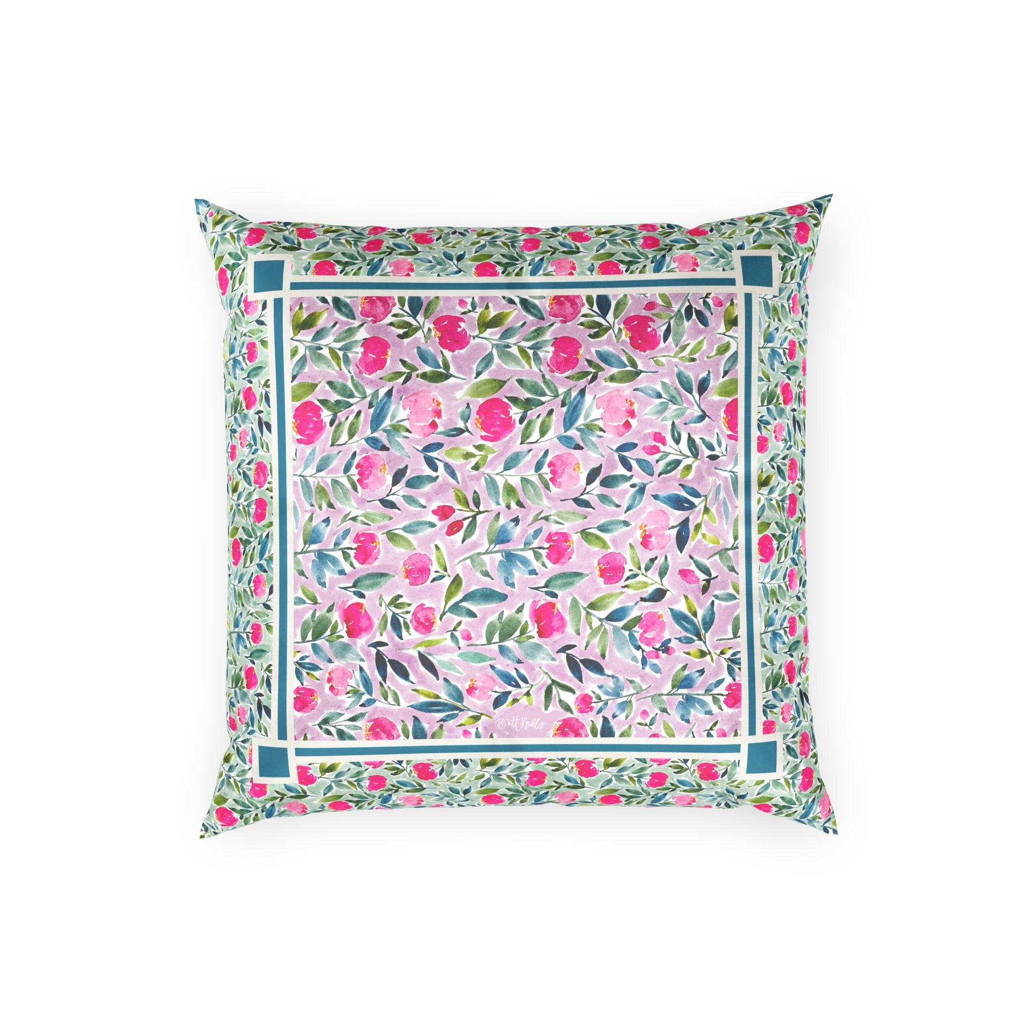 Flora Velvet Pillow