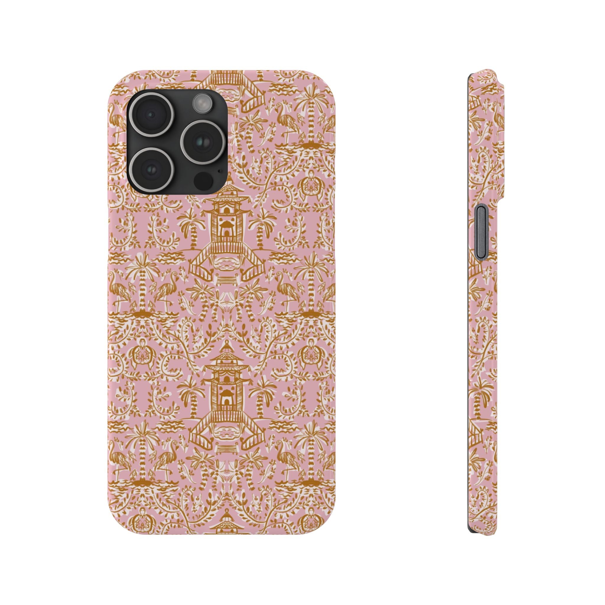 Soirée Pink Slim Phone Case