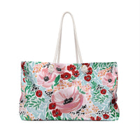 Colette Striped Monogrammed Carry-All Tote