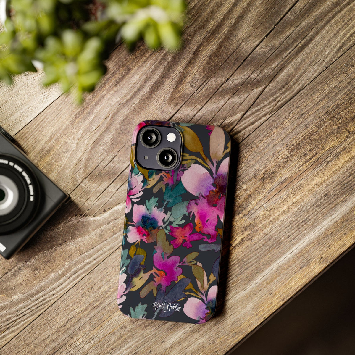Flourish Slim Phone Case