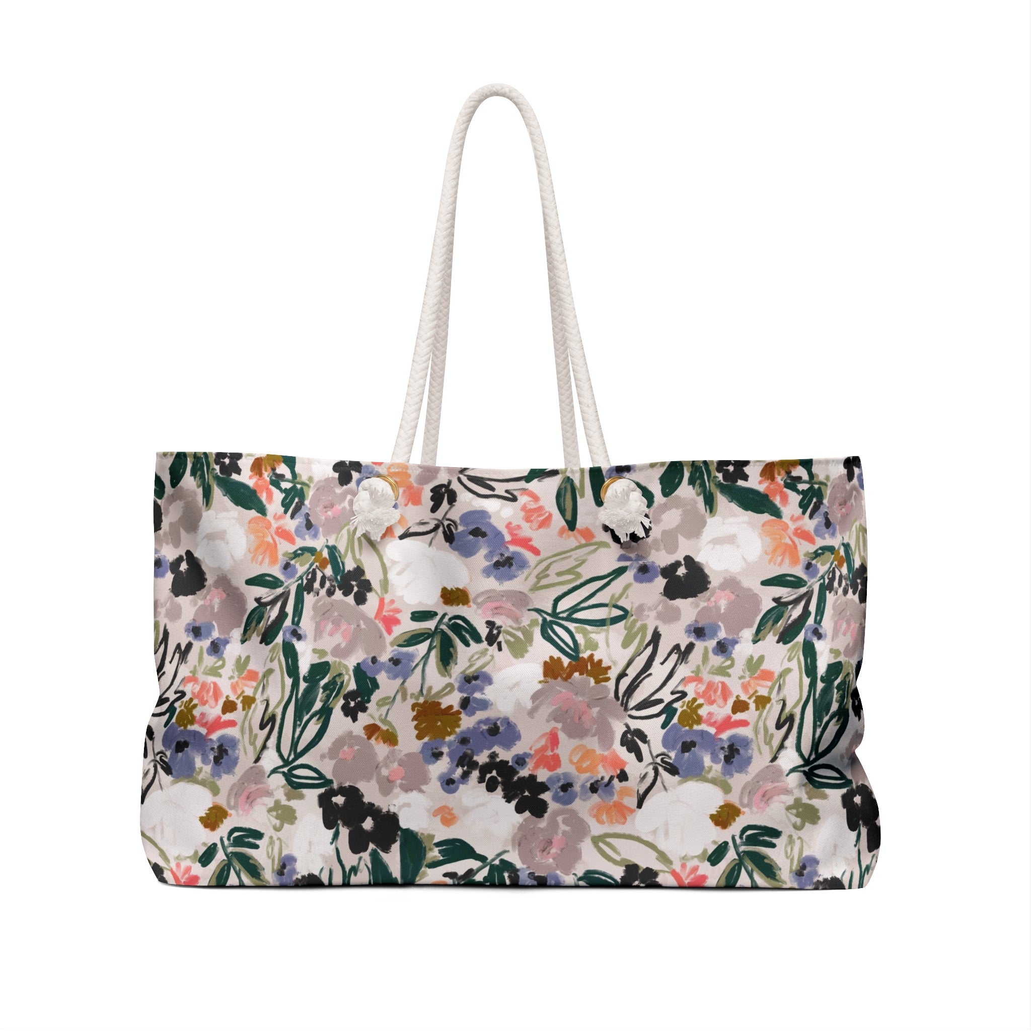 Quinn Striped Monogrammed Mahjong Bag