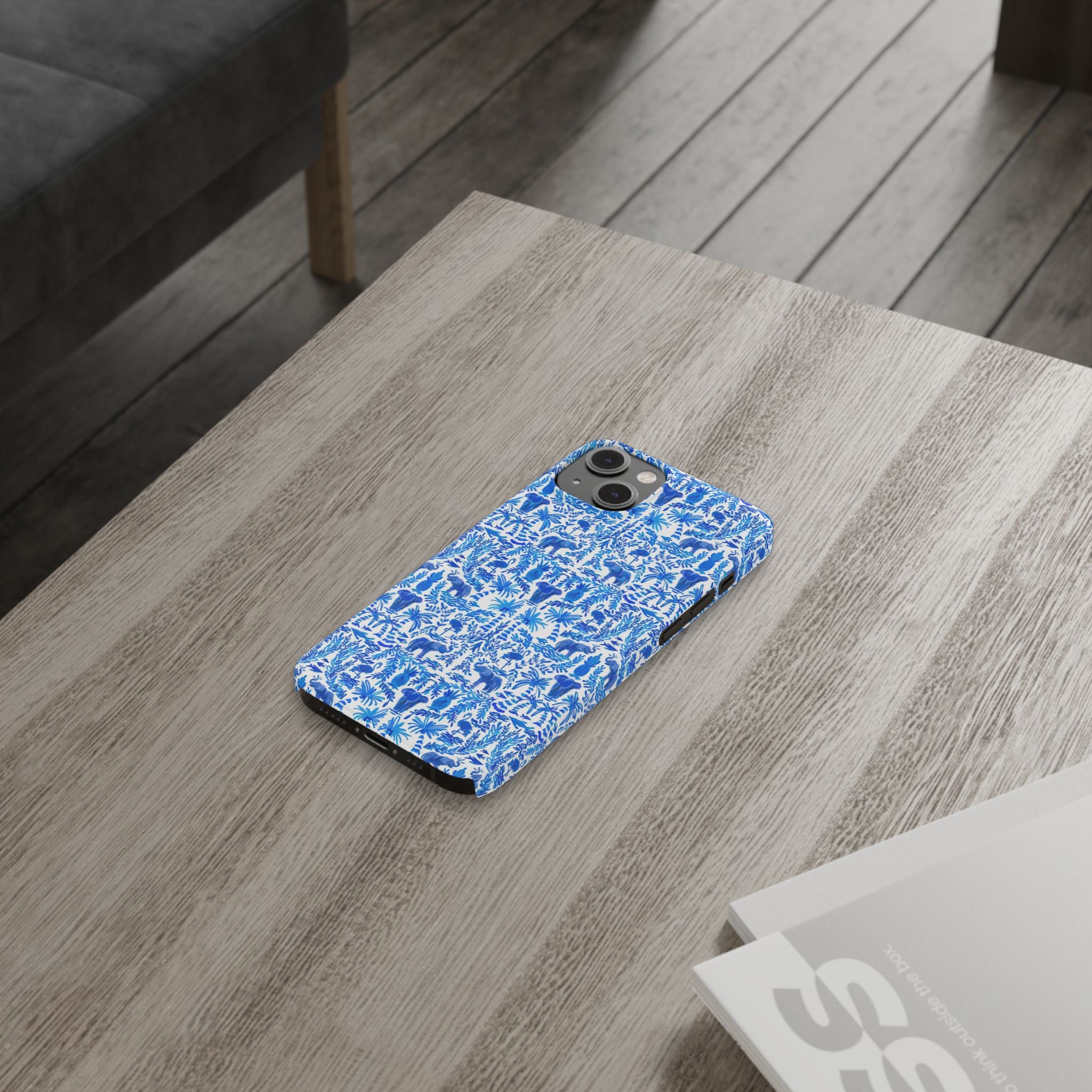 Elephant Fun Slim Phone Case