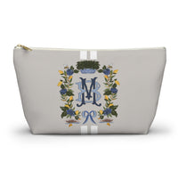 The Southern Bell Crest Monogrammed Pouch