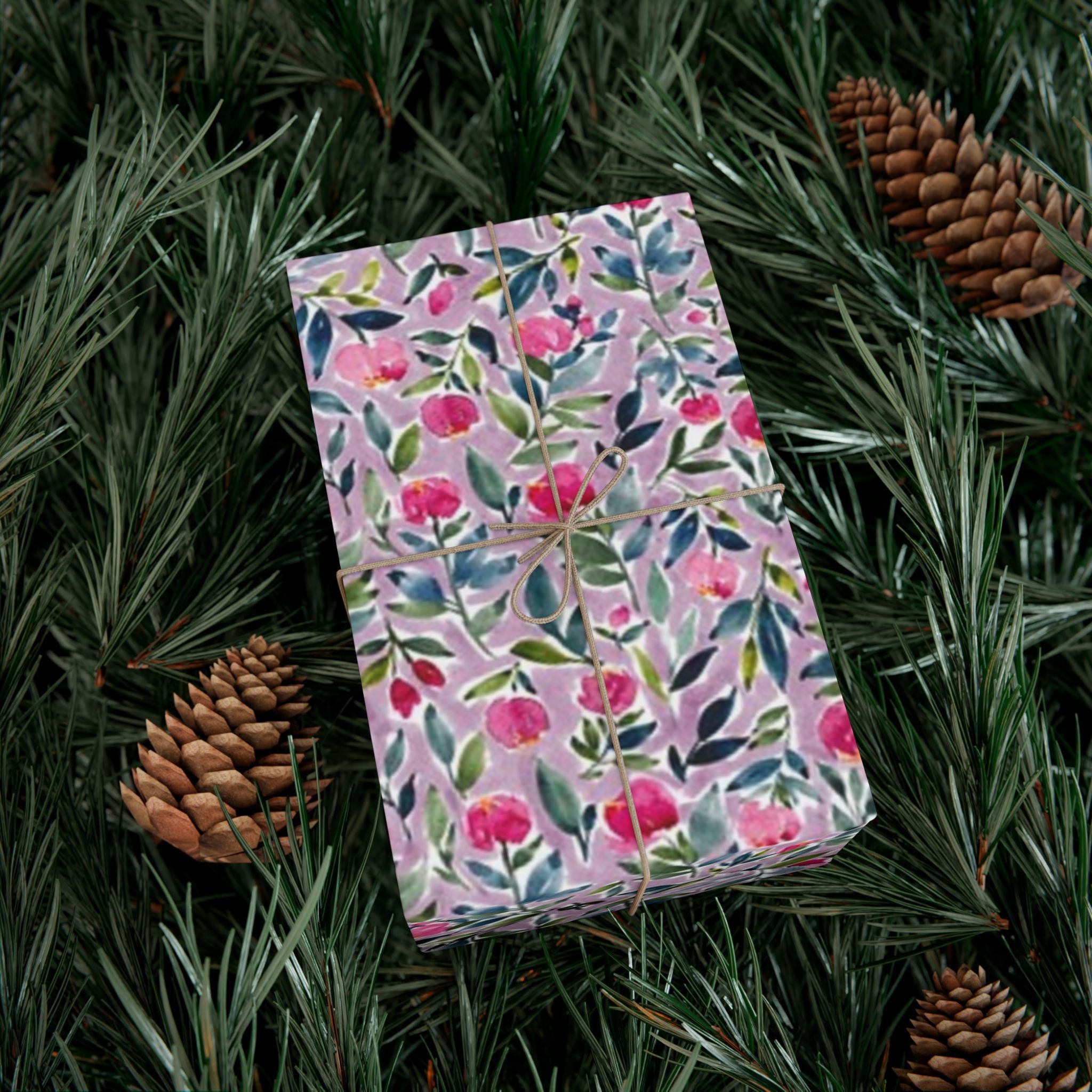 Flora Wrapping Paper Roll