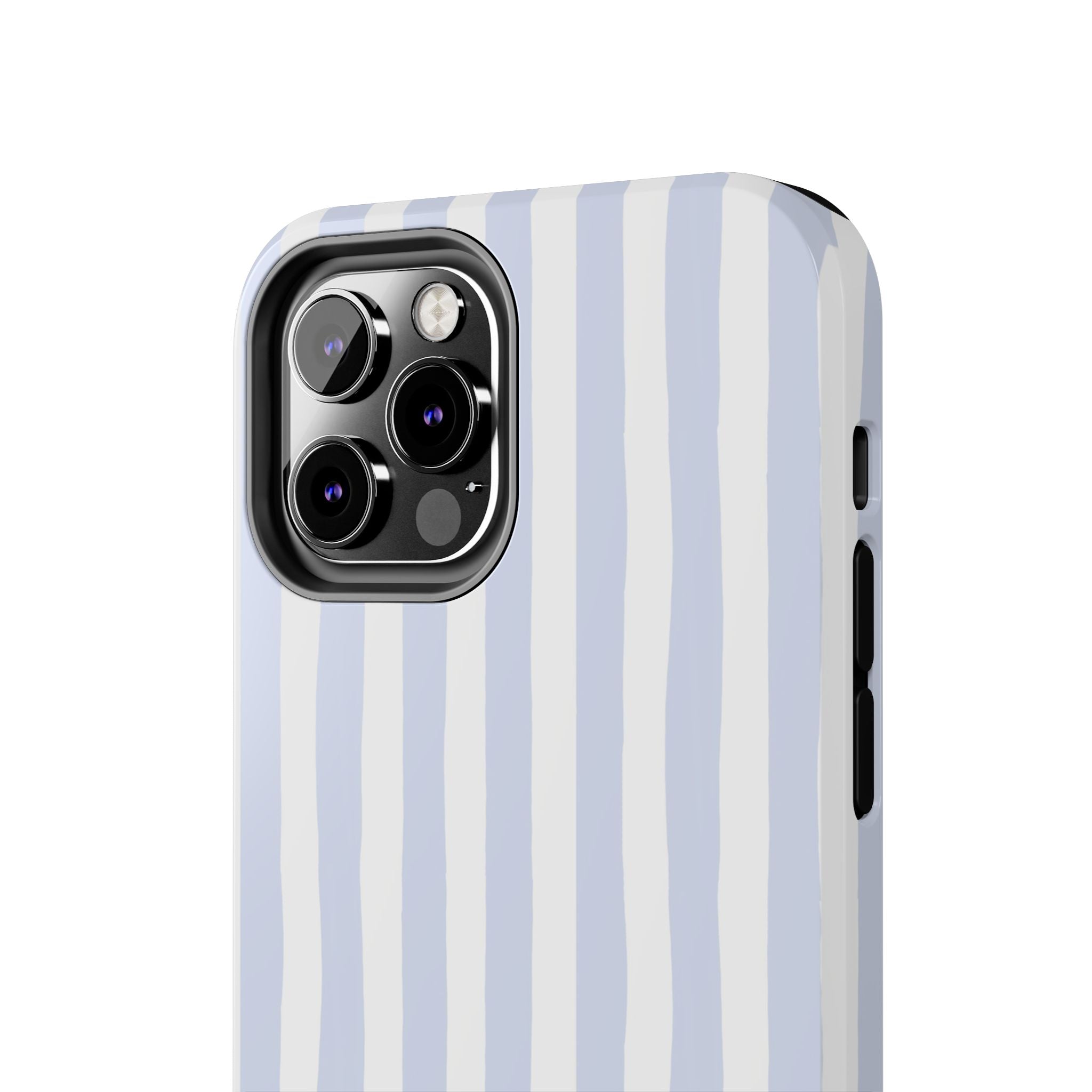 Seaside Stripes Monogrammed Tough Phone Case