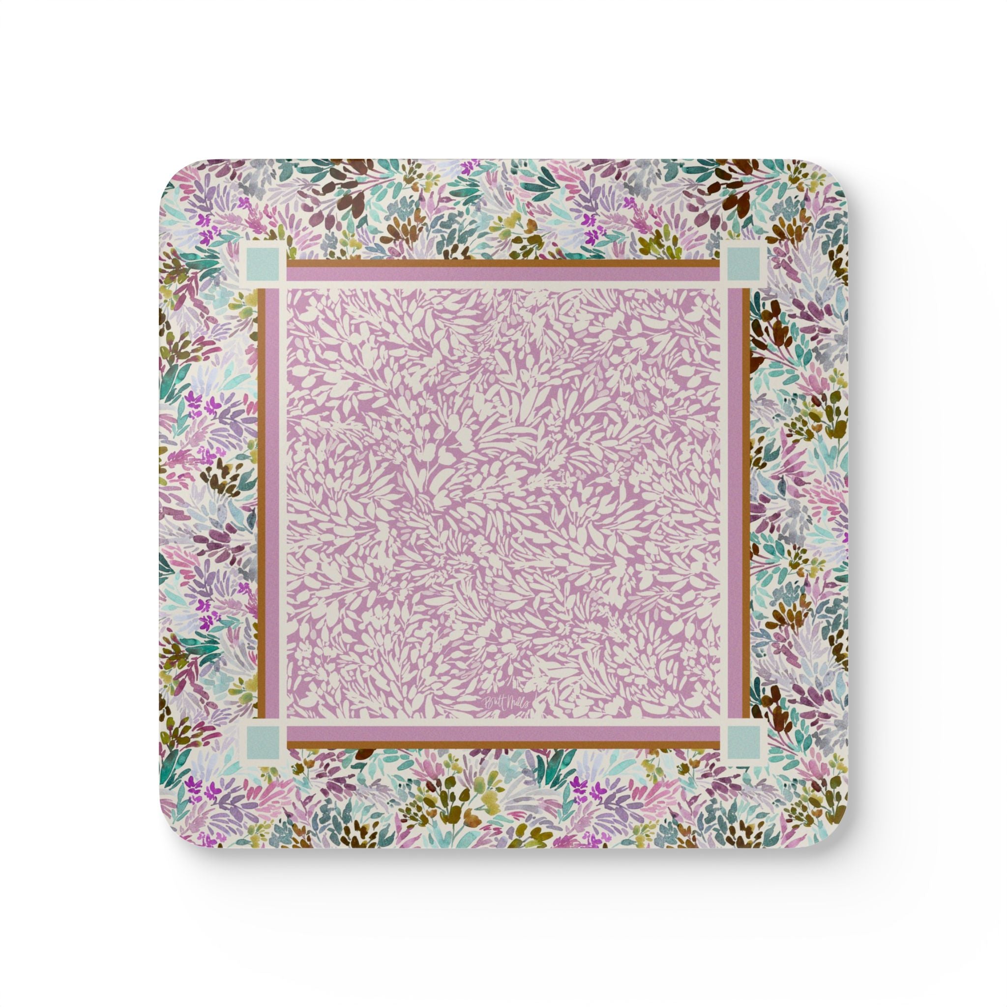 Daphne Mahjong Mat Art Coaster Set (Set of 4)