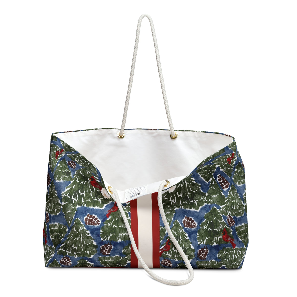 Merrywood Striped Monogrammed Mahjong Bag