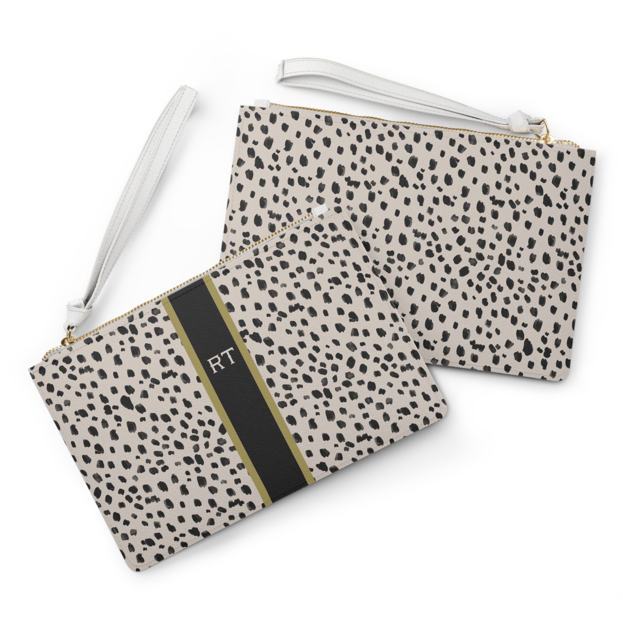 Bella II Striped Monogrammed Mahjong Card Holder
