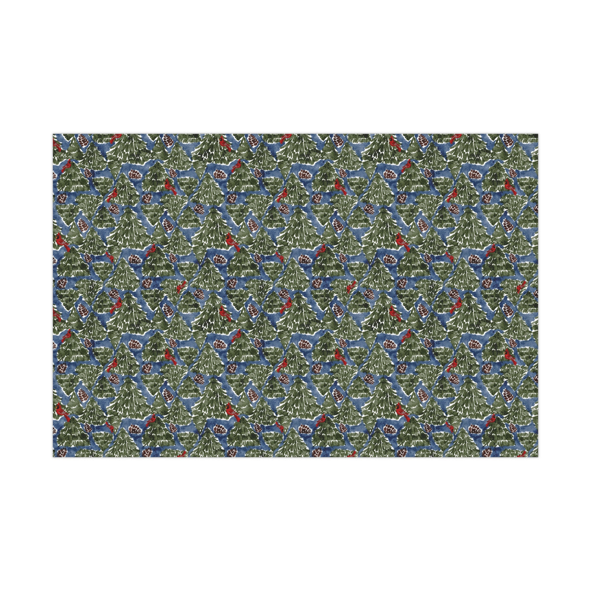 Christmas Pines Wrapping Paper