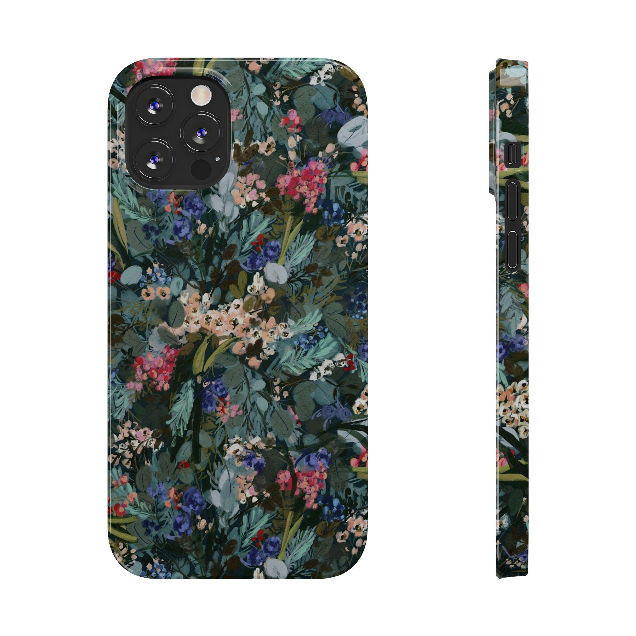 Winter Berry Slim Phone Case