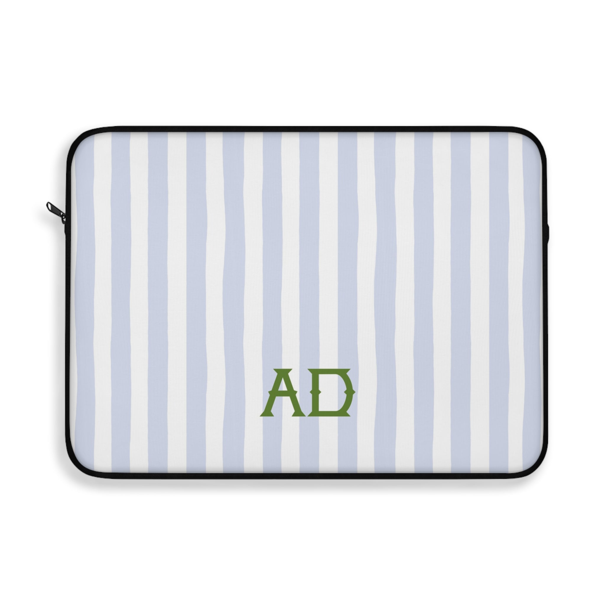 Seaside Stripes Monogrammed Laptop Sleeve
