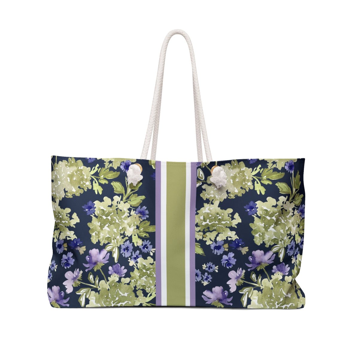 Calista Striped Monogrammed Mahjong Bag