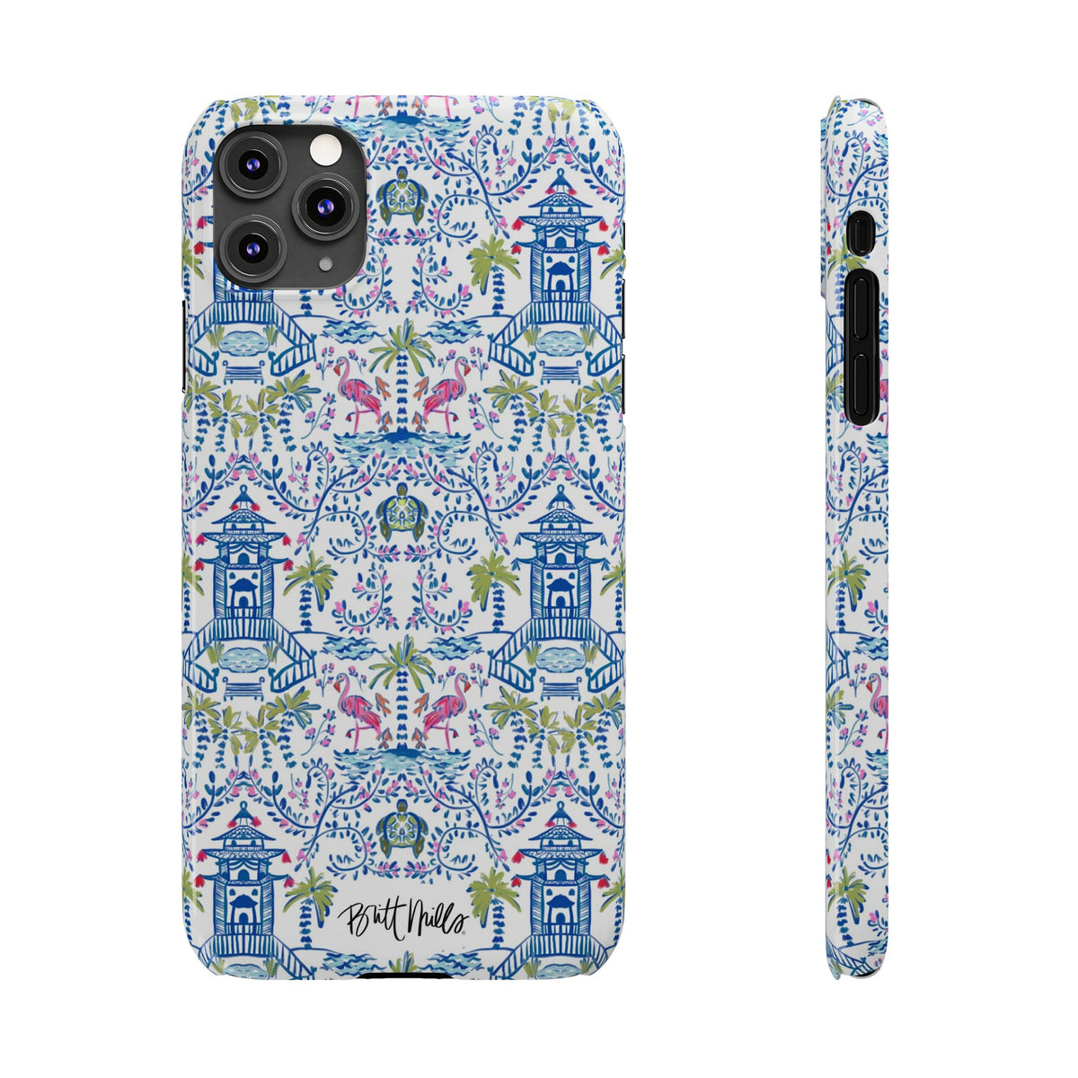 Colorful Chinoiserie Slim Phone Case