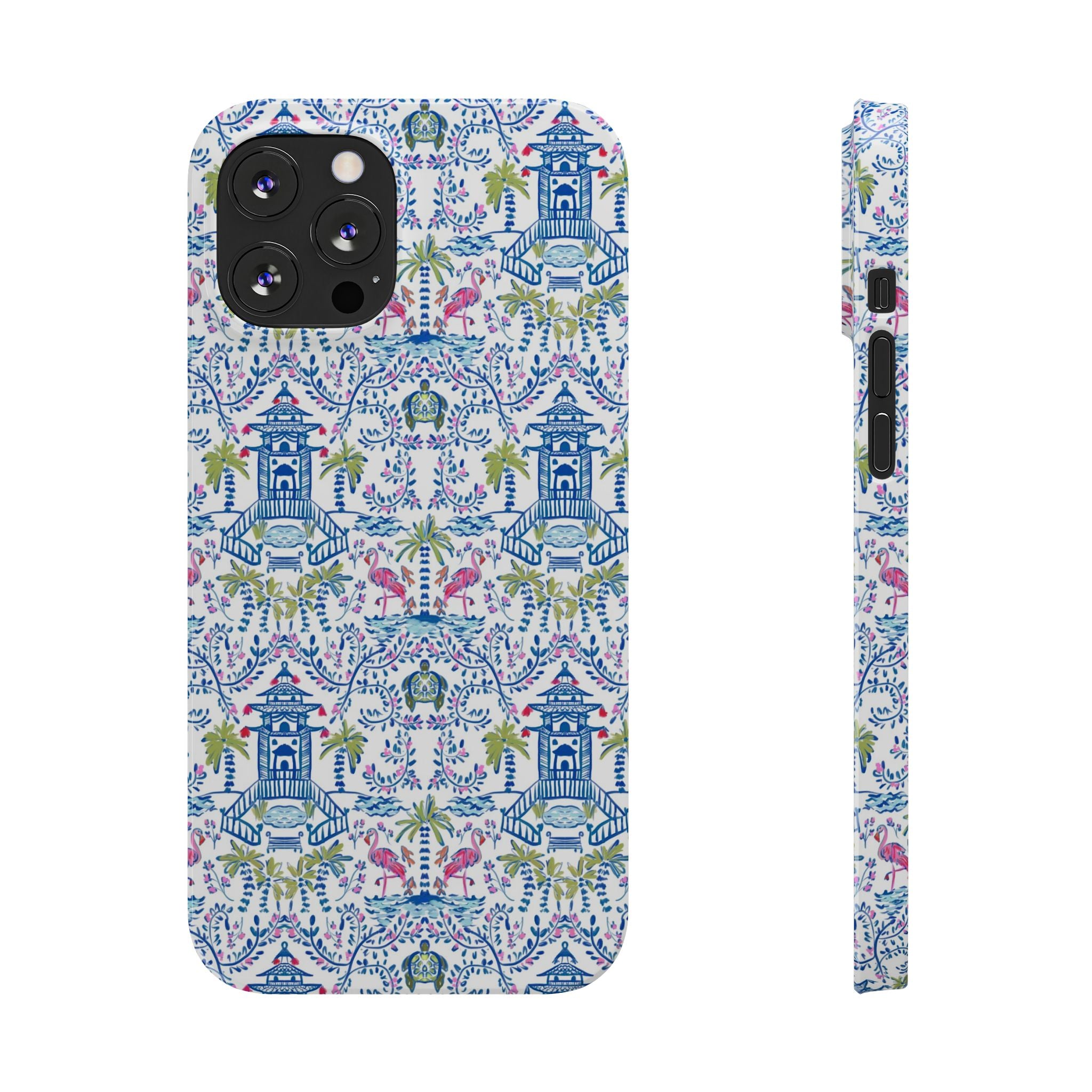 Colorful Chinoiserie Slim Phone Case