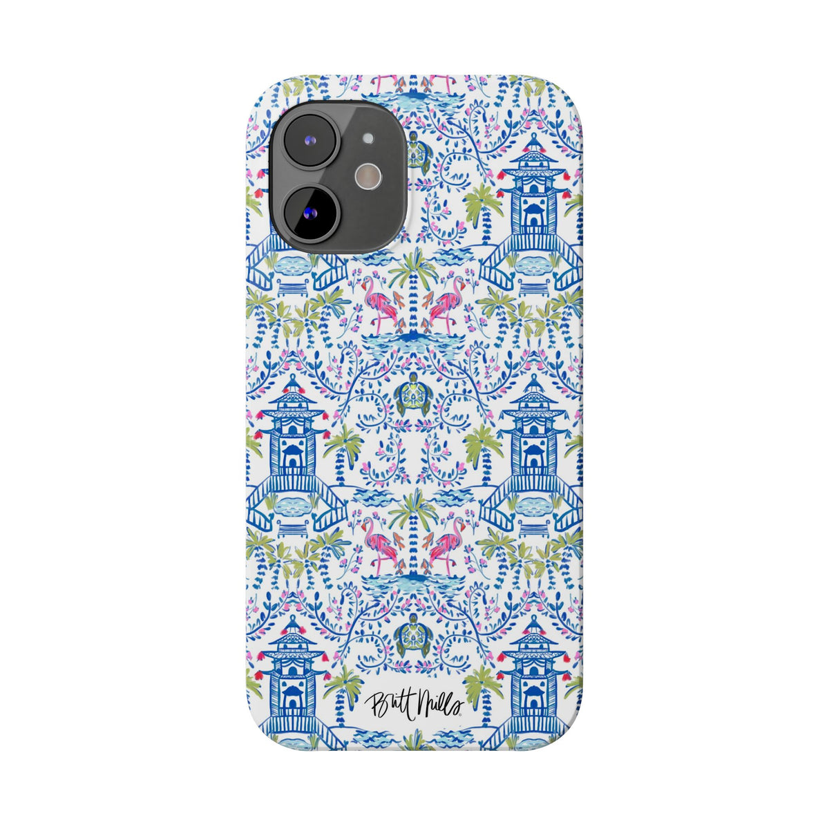 Colorful Chinoiserie Slim Phone Case