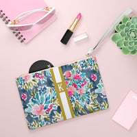 Aria Striped Monogrammed Mahjong Card Holder