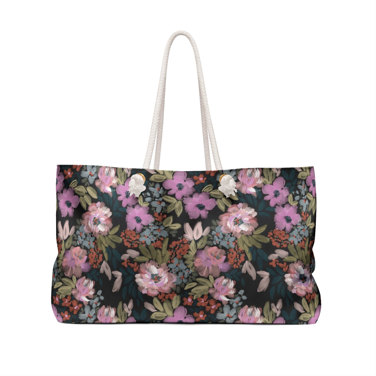 Viola Striped Monogrammed Mahjong Bag