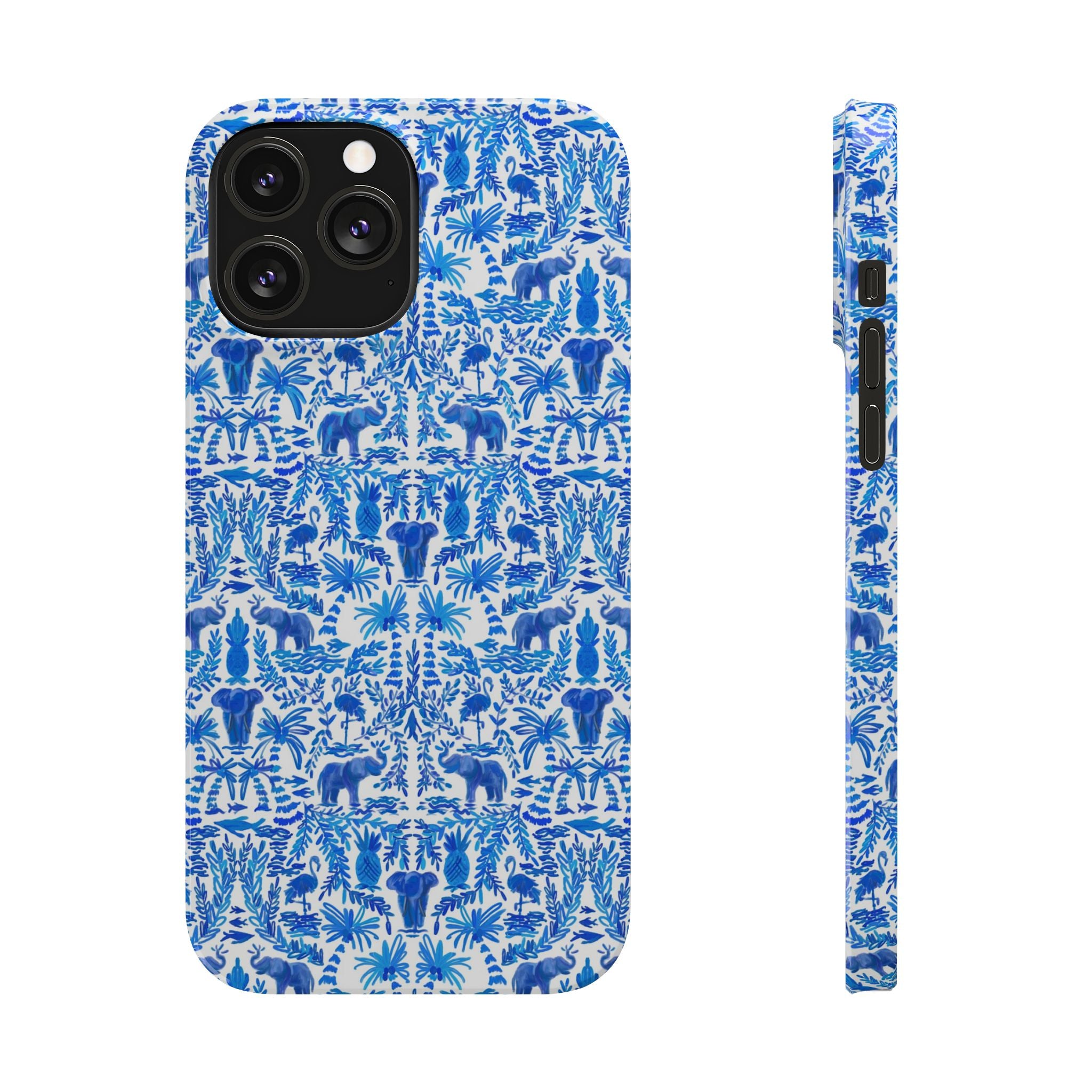 Elephant Fun Slim Phone Case