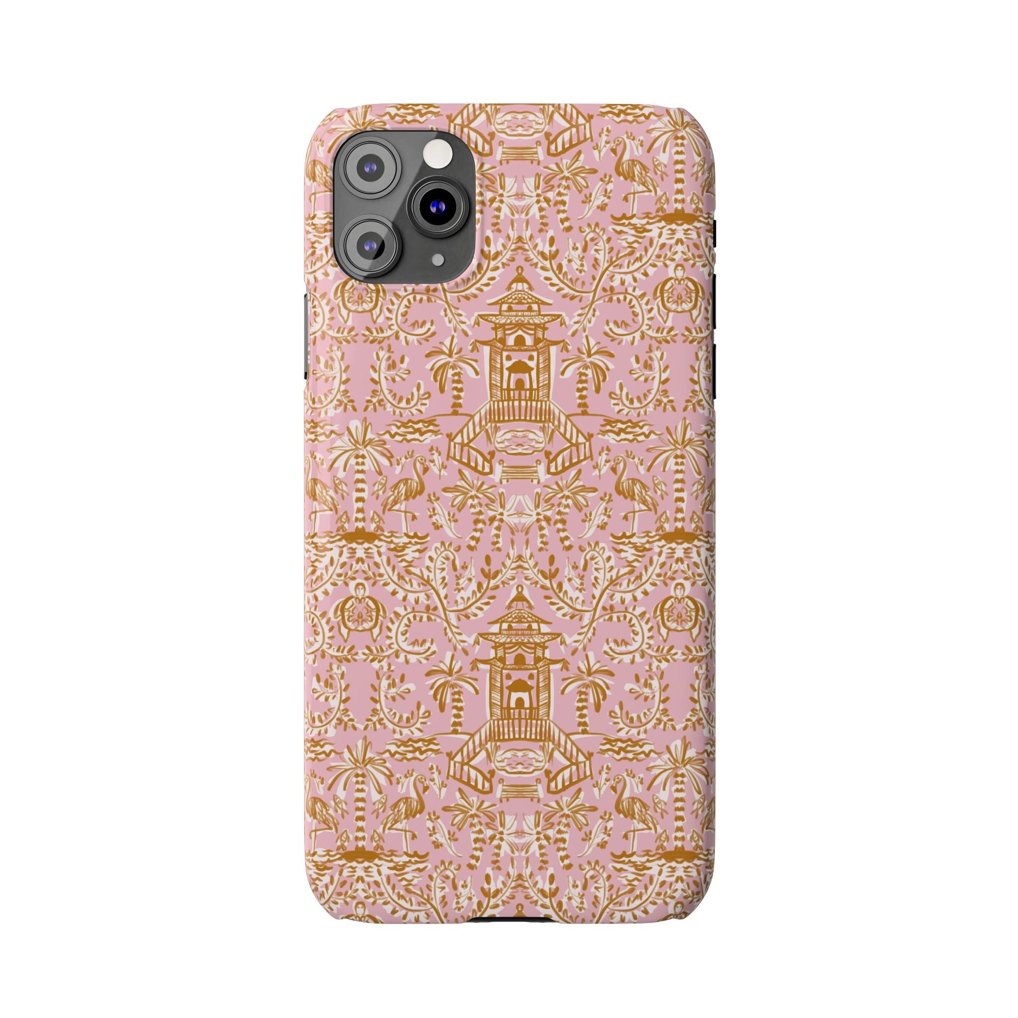 Soirée Pink Slim Phone Case