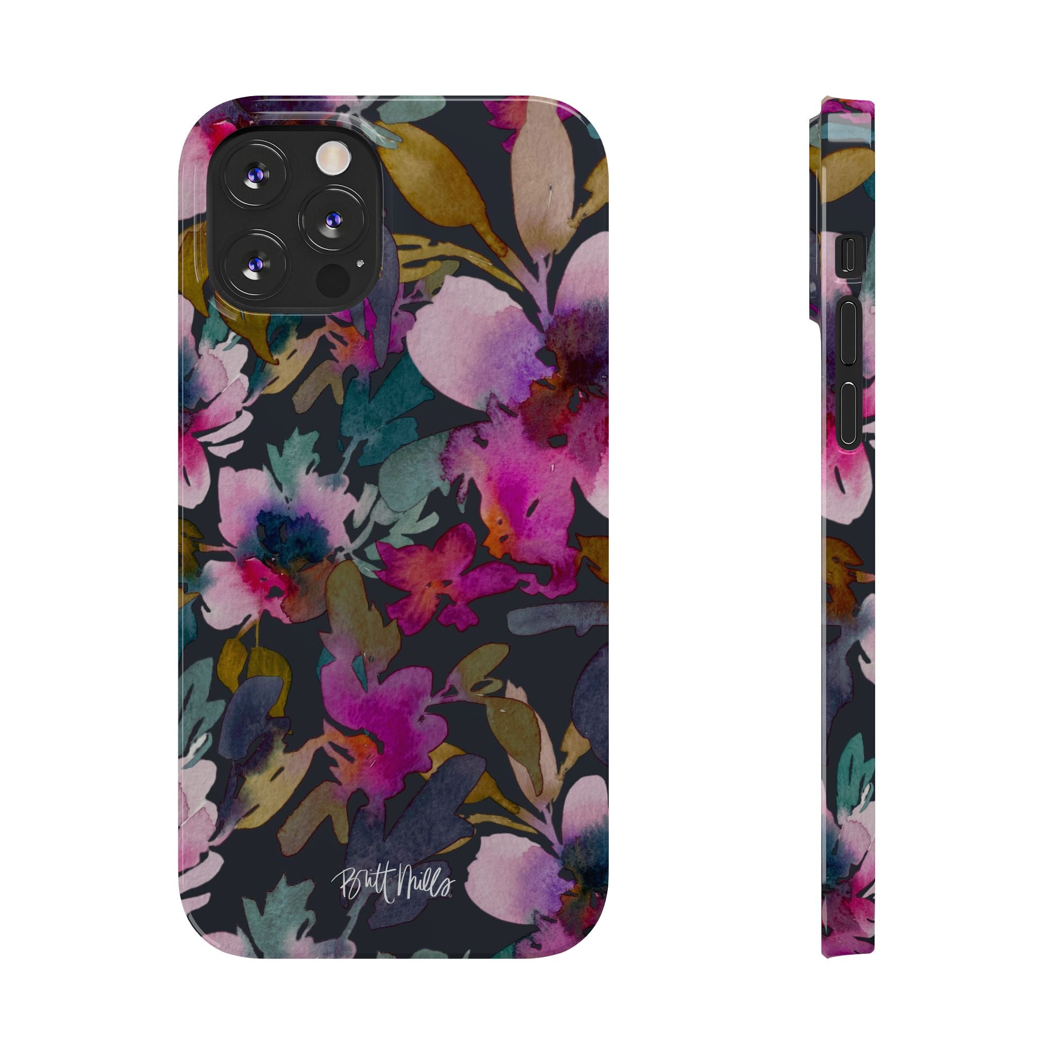 Flourish Slim Phone Case