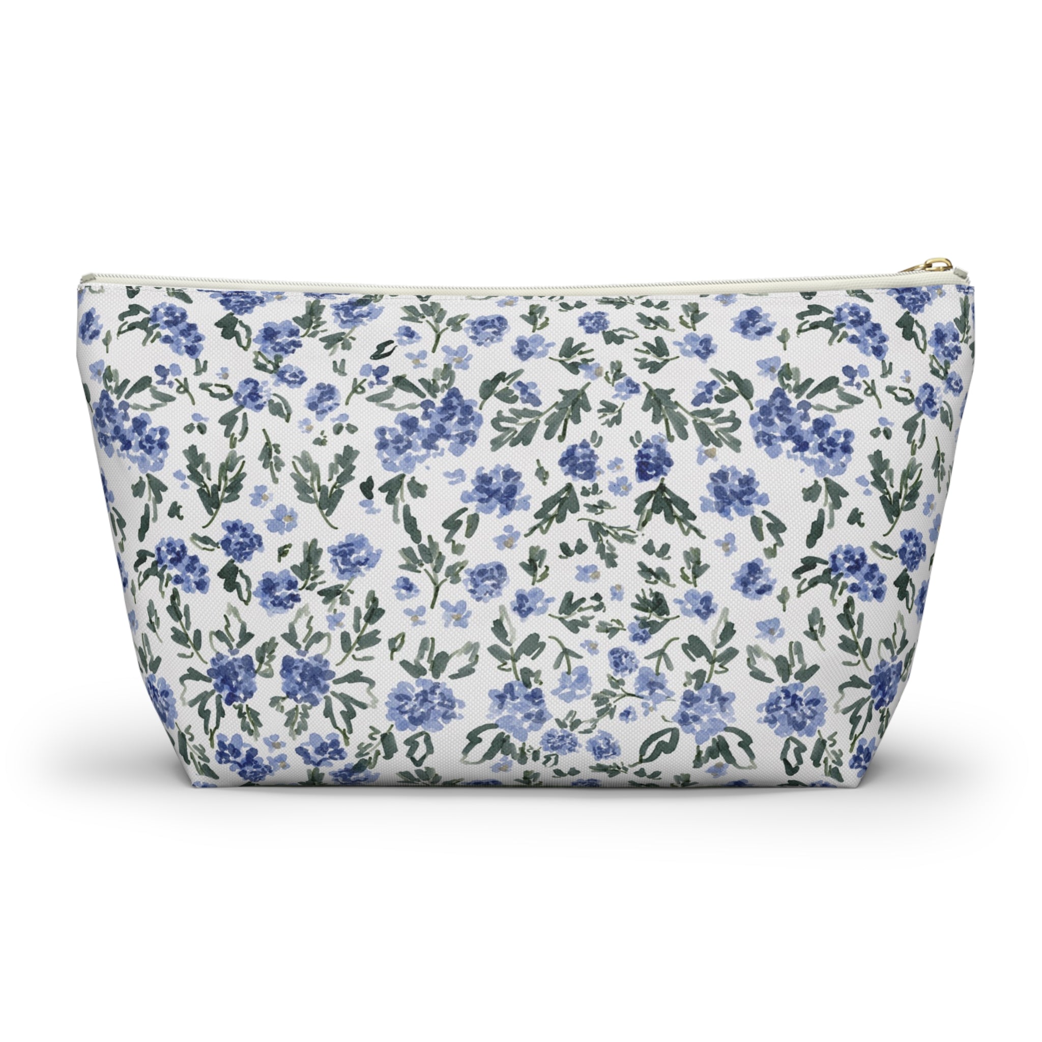 English Countryside Striped Monogrammed Mahjong Tile Pouch