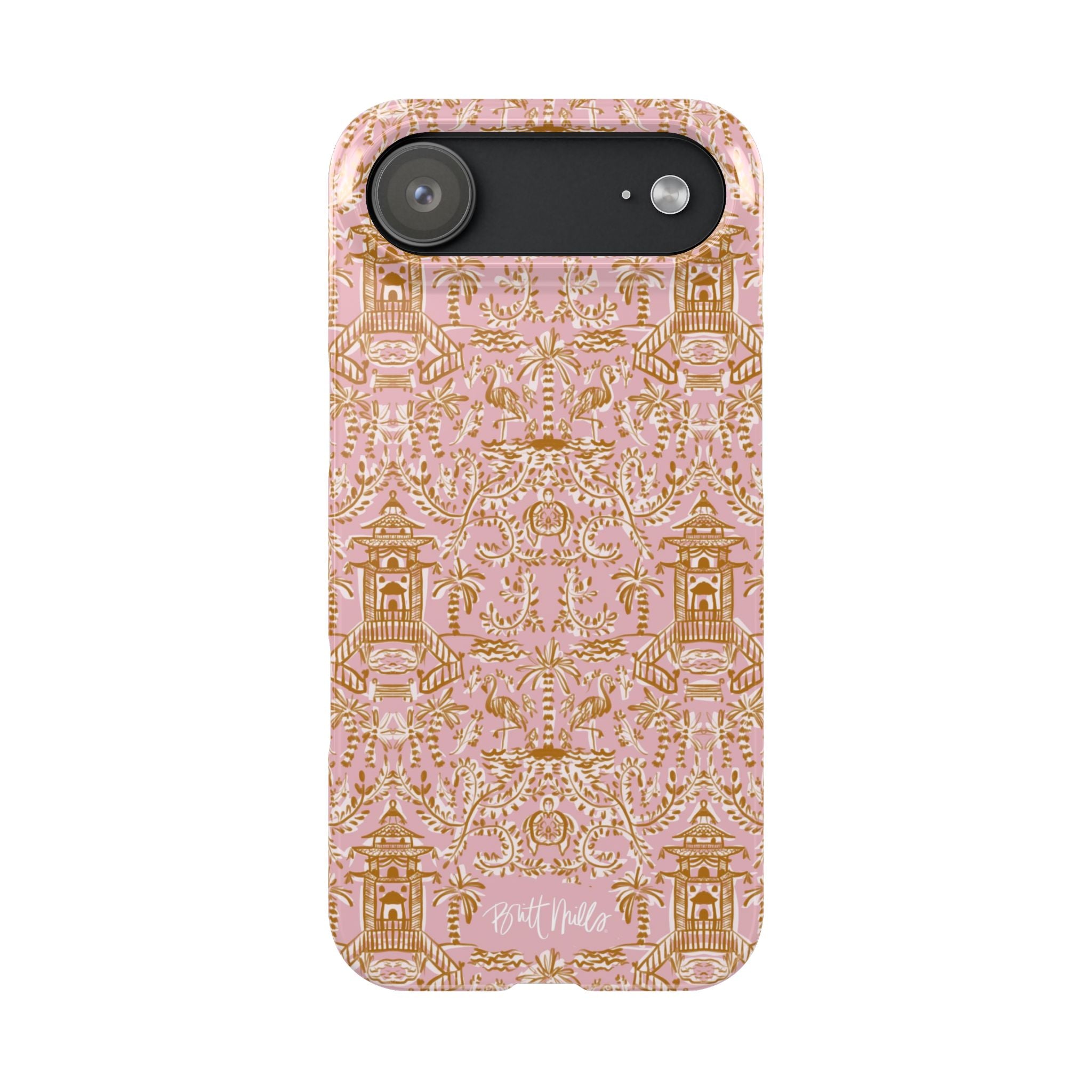 Soirée Pink Slim Phone Case
