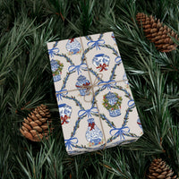 Chinoiserie Christmas Wrapping Paper