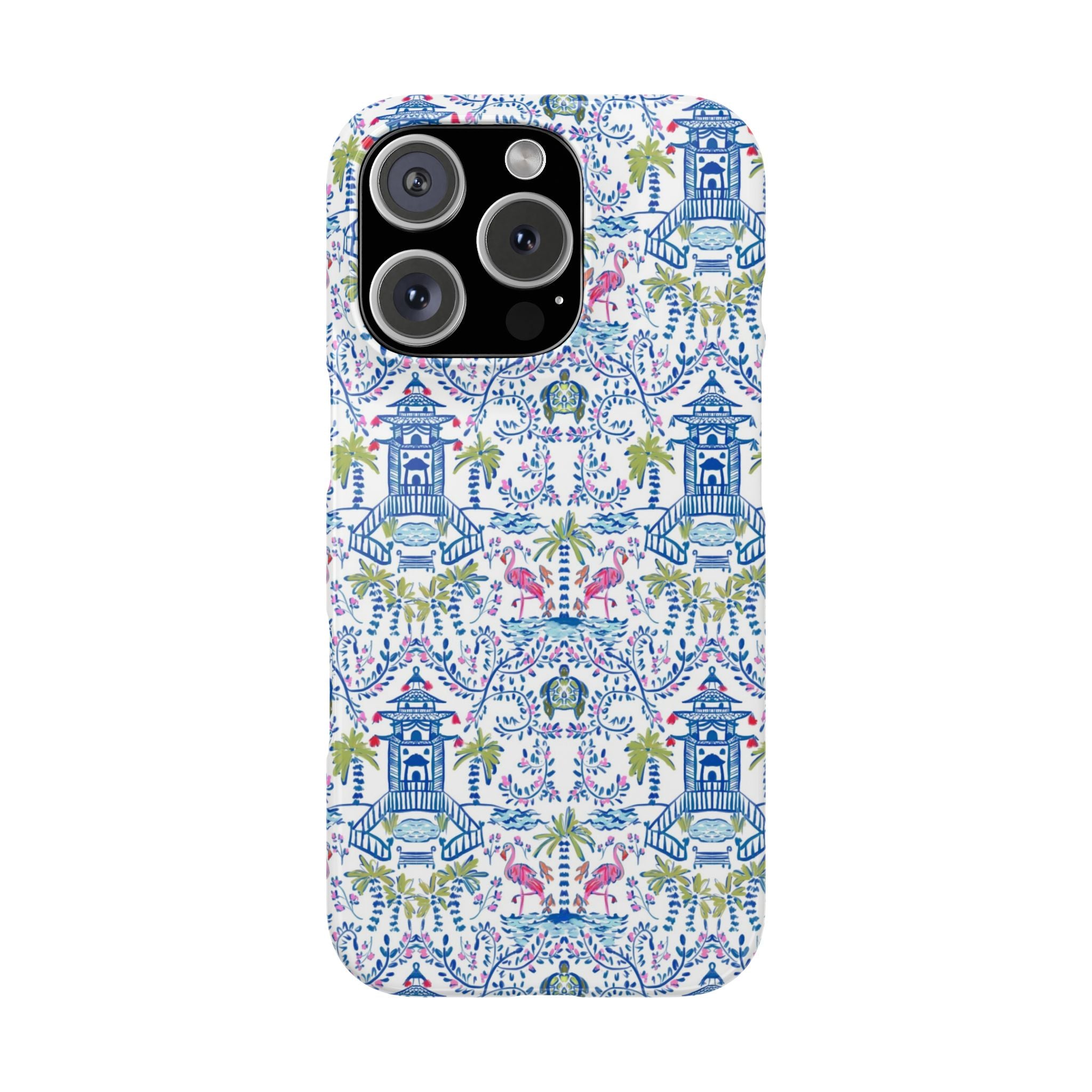 Colorful Chinoiserie Slim Phone Case