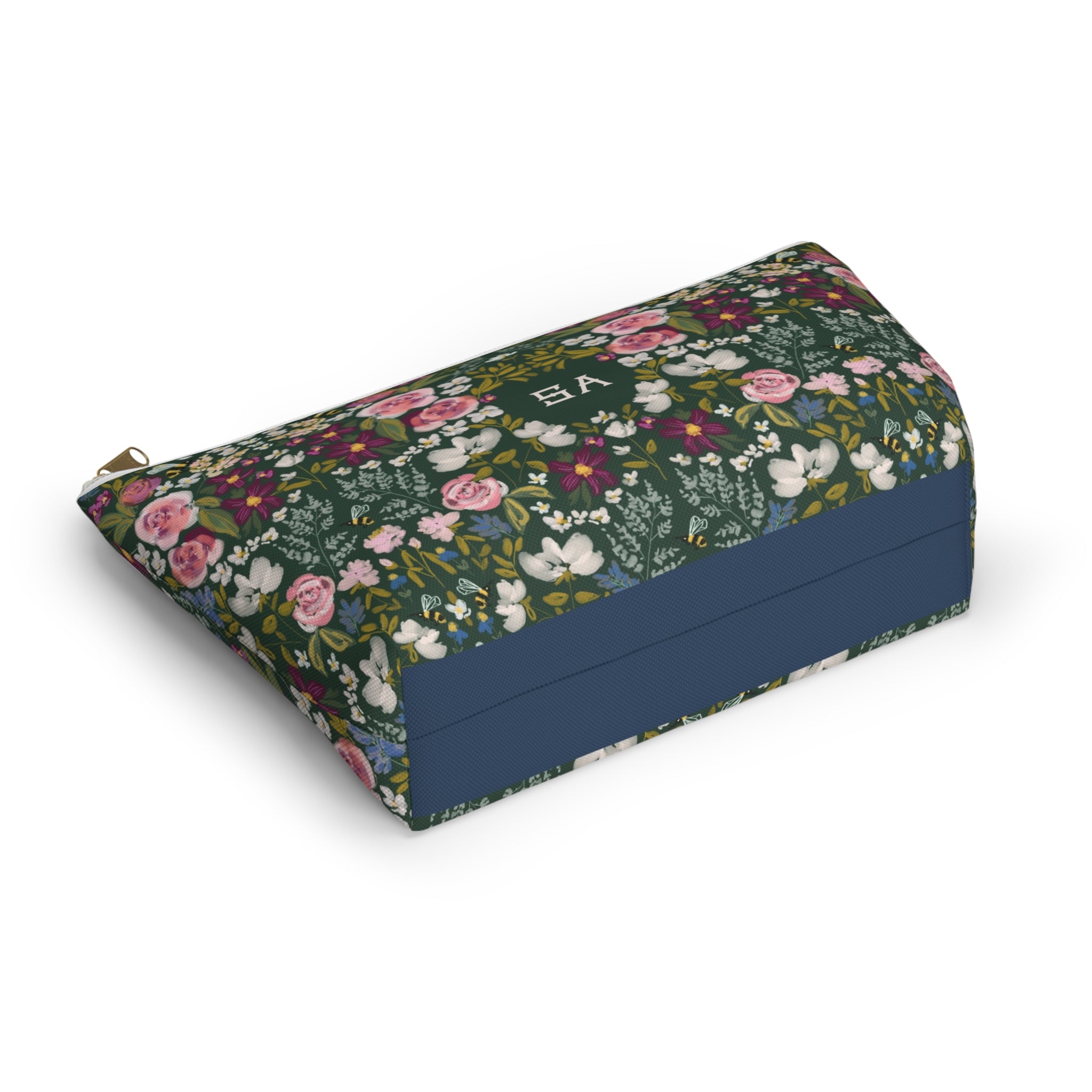 Gardens Monogrammed Mahjong Tile Pouch