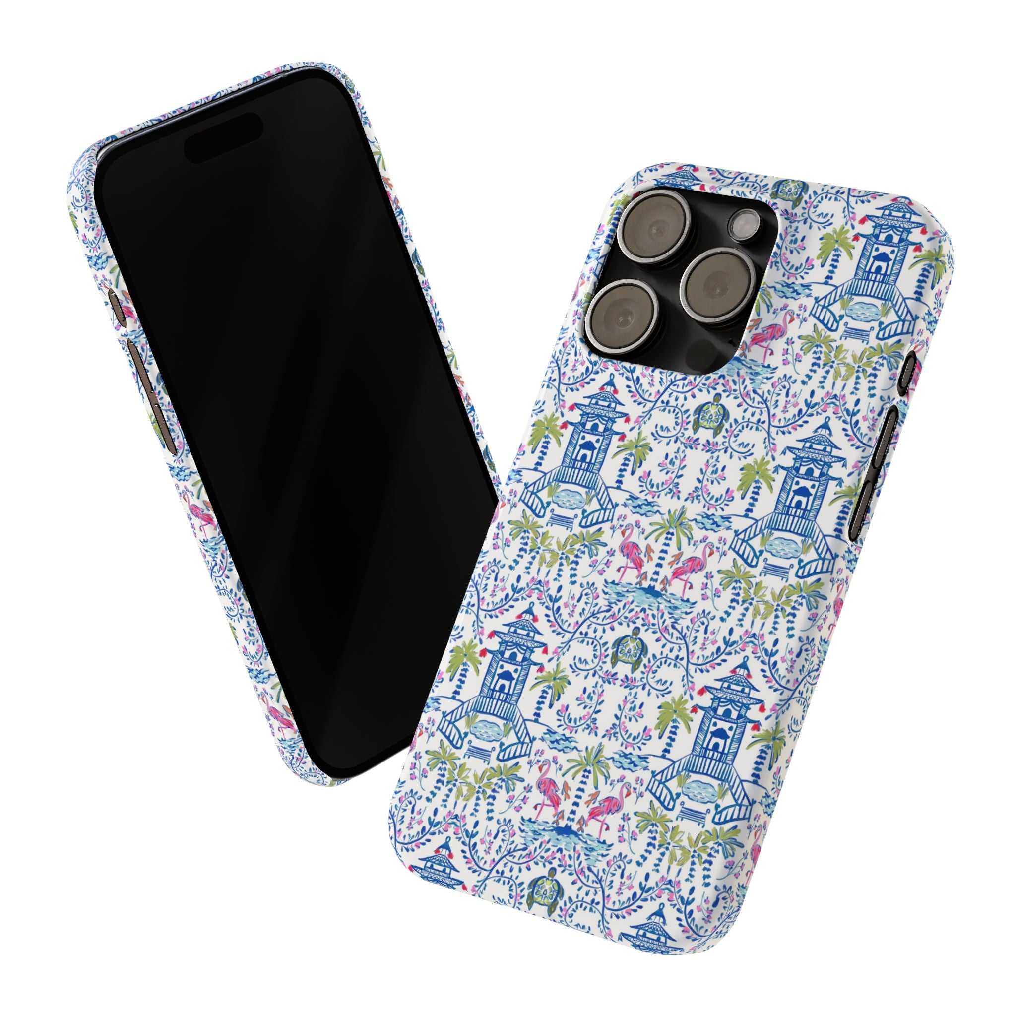 Colorful Chinoiserie Slim Phone Case