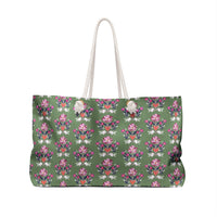 Evangeline Multi Striped Monogrammed Mahjong Bag