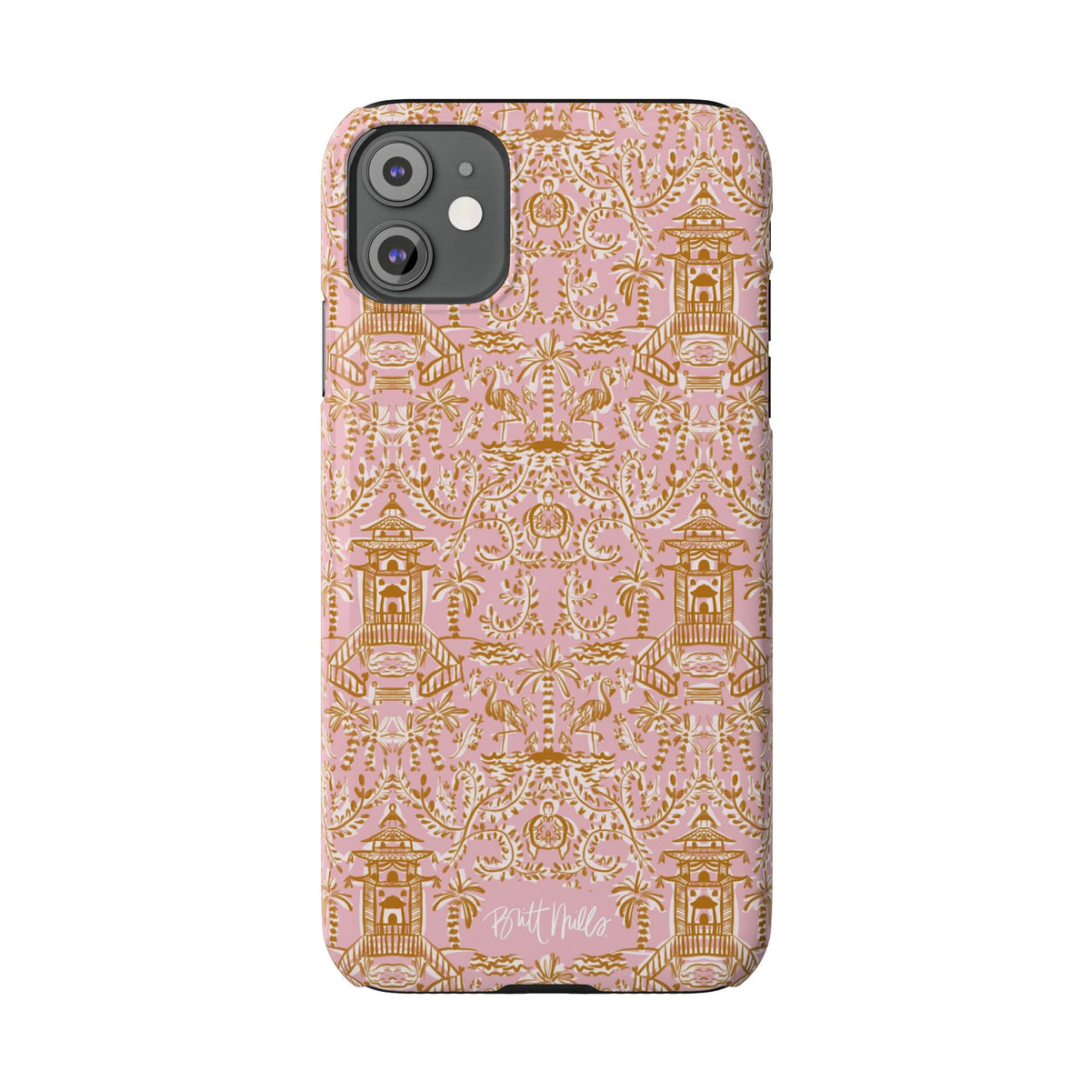Soirée Pink Slim Phone Case