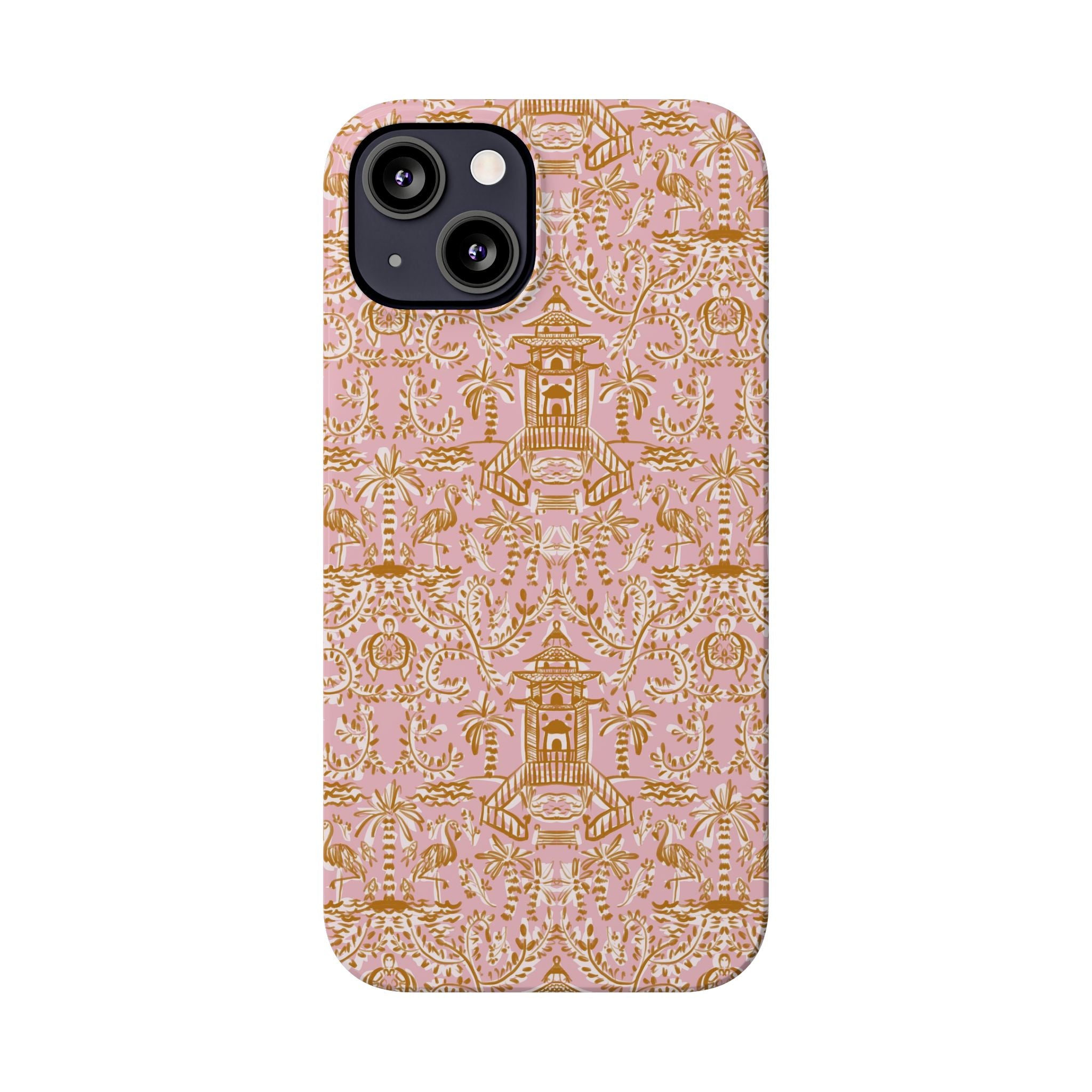 Soirée Pink Slim Phone Case