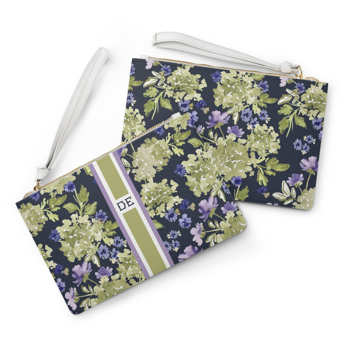 Calista Striped Monogrammed Mahjong Card Holder