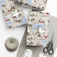 North Pole Adventure Wrapping Paper