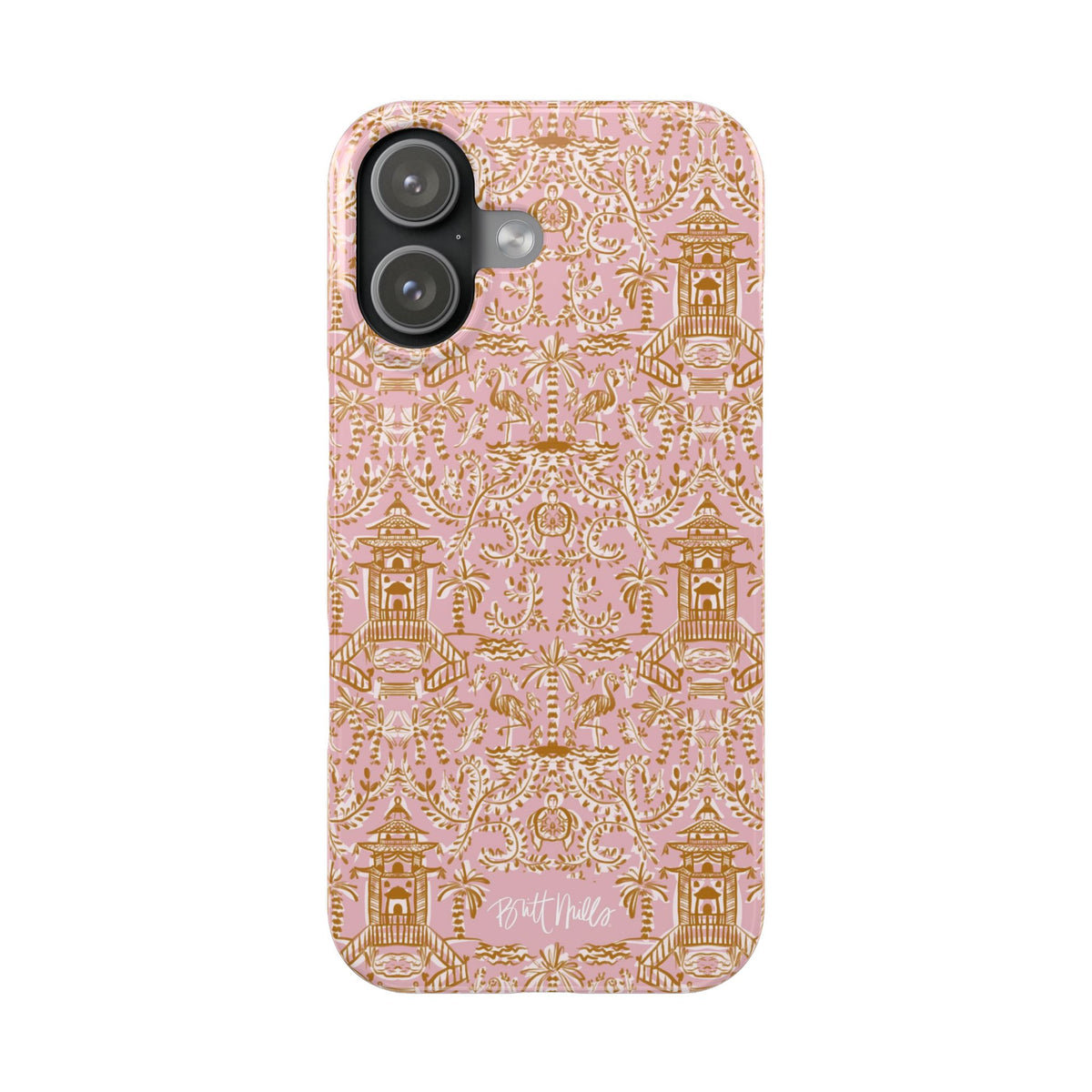 Soirée Pink Slim Phone Case