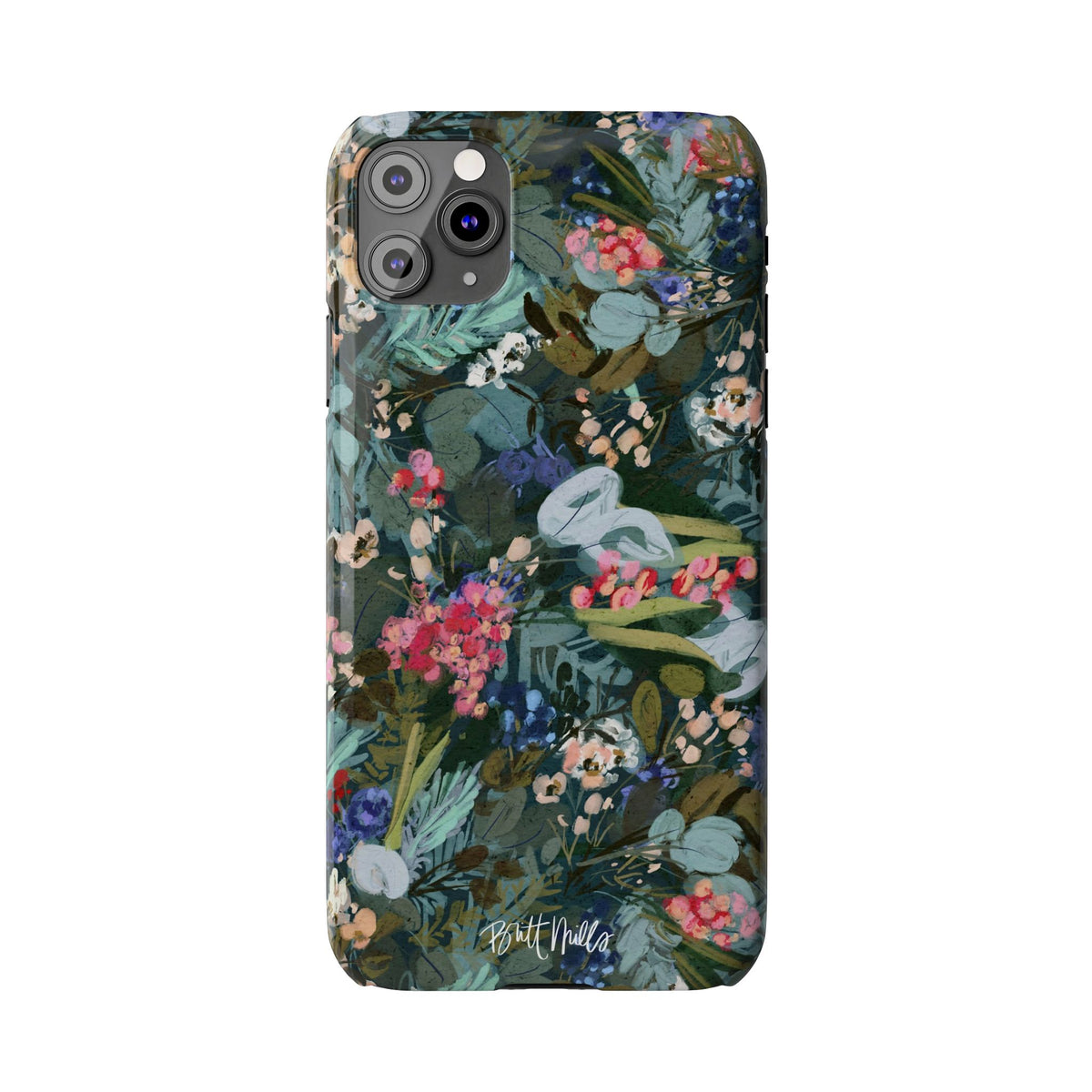 Winter Berry Slim Phone Case